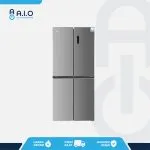 G4D 404R INOX GEA - KULKAS MULTIDOOR 4 PINTU 404 L - G4D 404R INOX