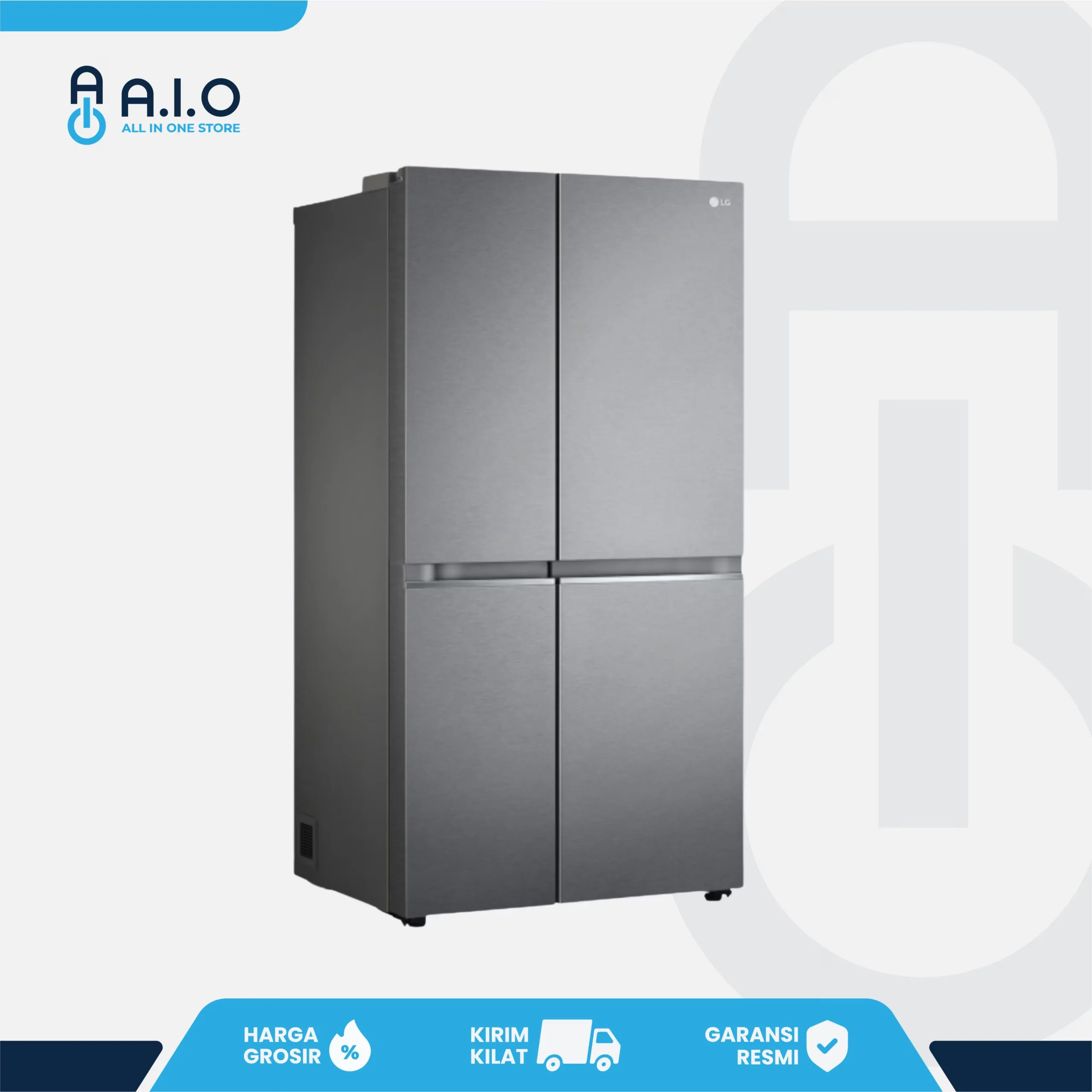 LG - KULKAS SIDE BY SIDE 643 L - GC B257SQYL 3 LG - KULKAS SIDE BY SIDE 643 L - GC B257SQYL - Image 3