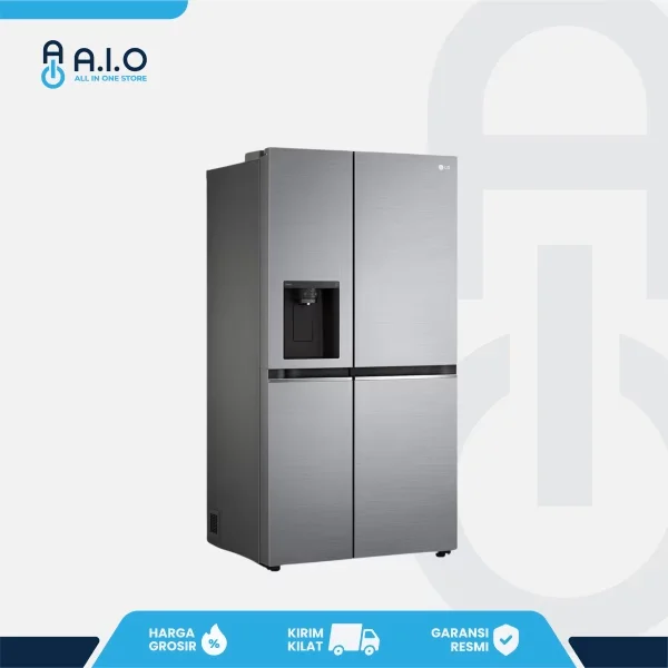 LG - KULKAS SIDE BY SIDE INVERTER 674 L - GC L257SLNL