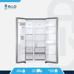 LG - KULKAS SIDE BY SIDE INVERTER 674 L - GC L257SLNL - Gambar 3