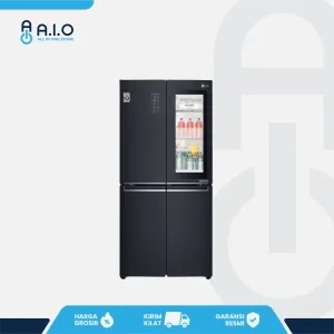 LG - KULKAS SIDE BY SIDE INVERTER 595 L - GC Q22FTQKL