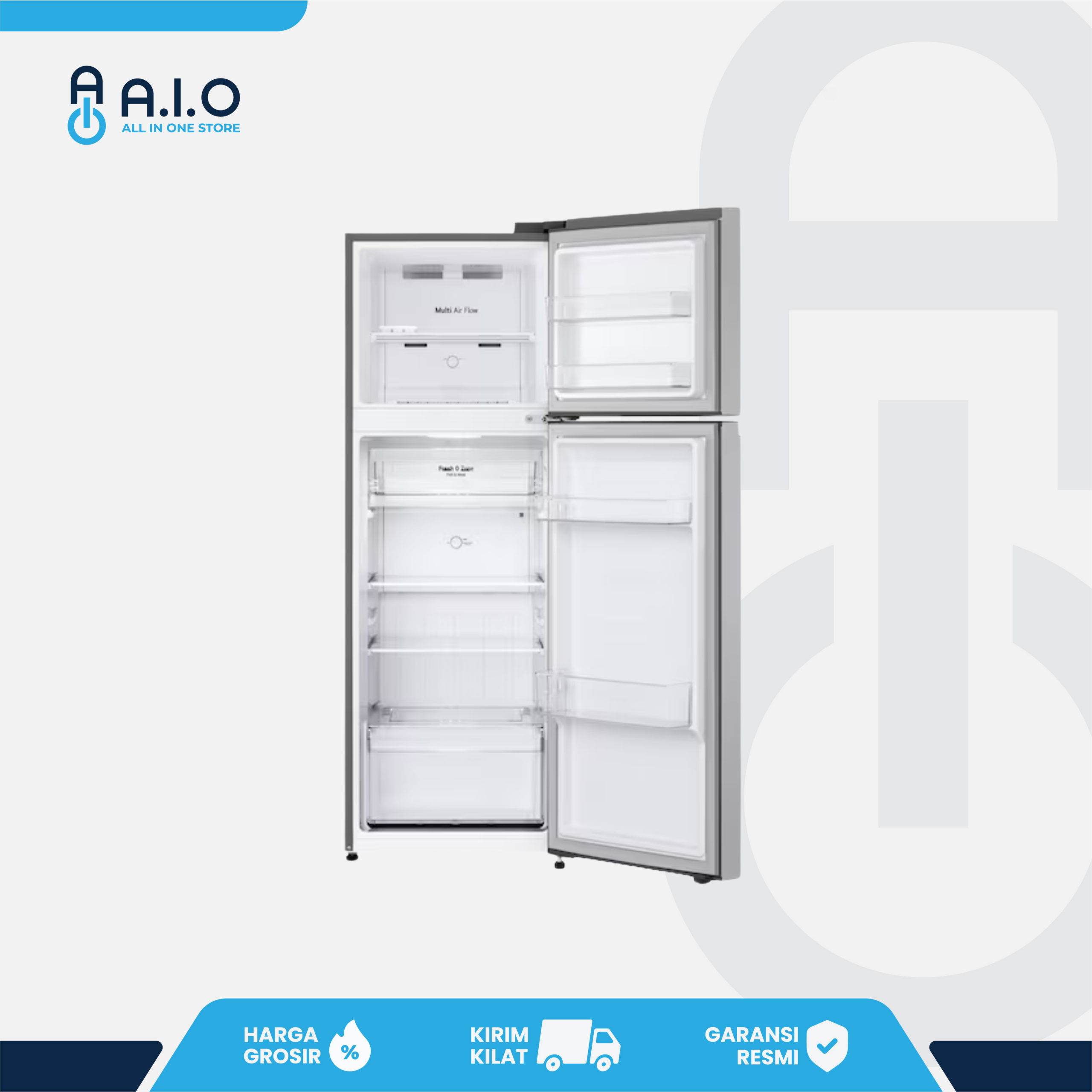 LG - KULKAS 2 PINTU 263 L - GN B242PFSF 2 LG - KULKAS 2 PINTU 263 L - GN B242PFSF - Gambar 2