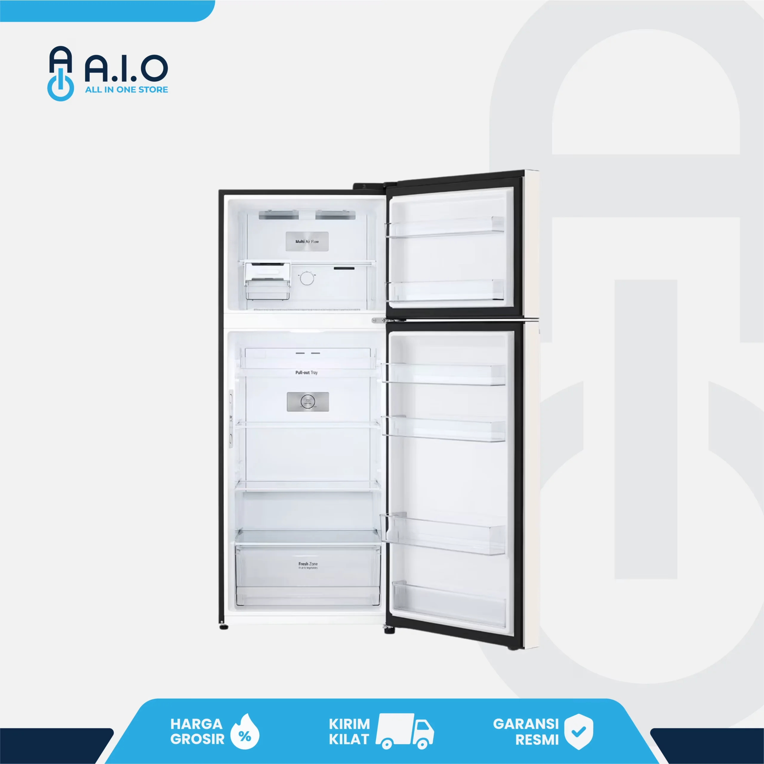 LG - KULKAS 2 PINTU 423 L - GN B392PQGB 3 LG - KULKAS 2 PINTU 423 L - GN B392PQGB - Gambar 3