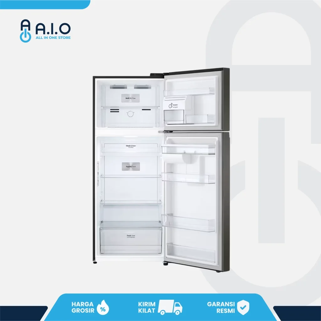 LG - KULKAS 2 PINTU 410 L - GN F372PXAK