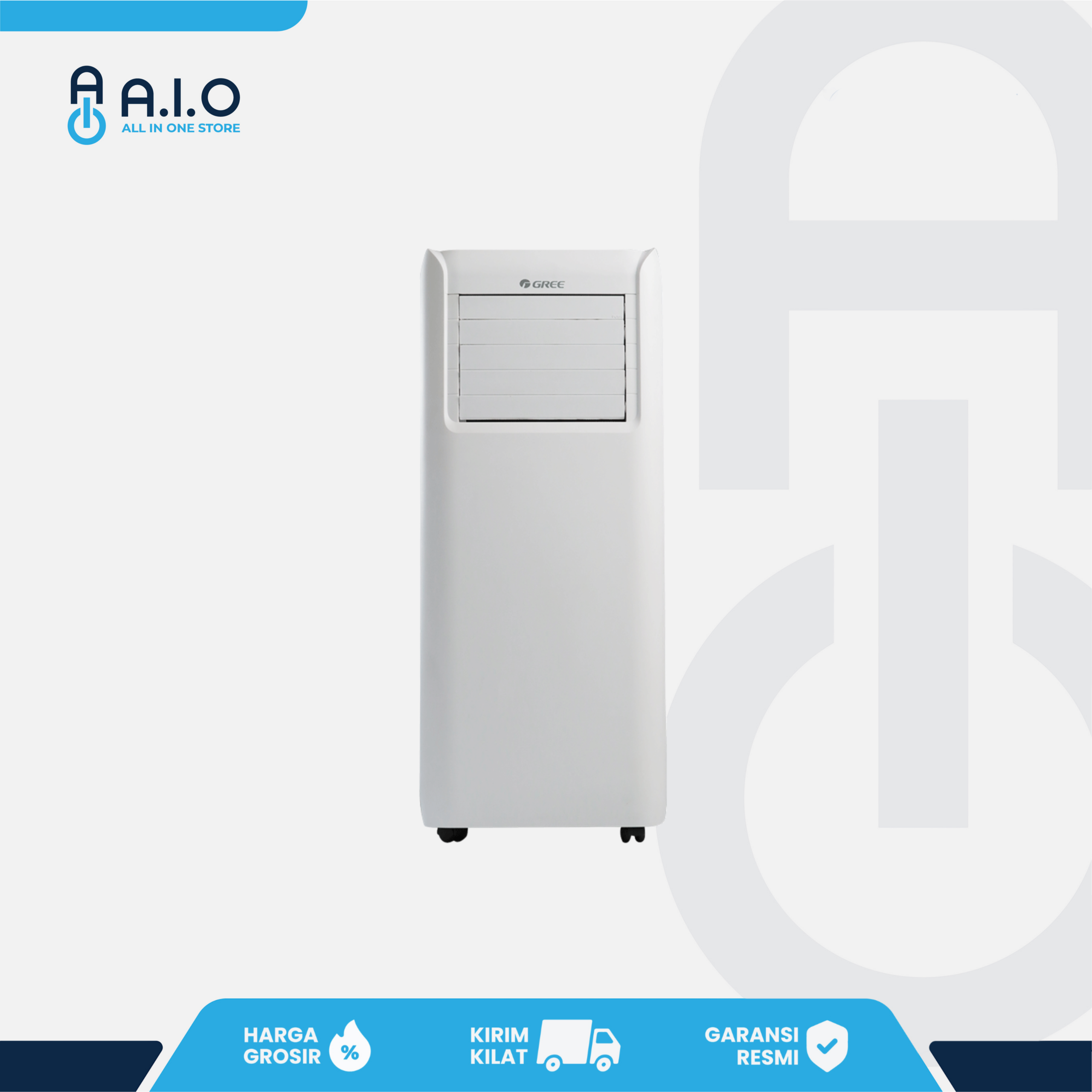 GREE - AC PORTABLE 0.5 PK - GPC 05P2 1 GREE - AC PORTABLE 0.5 PK - GPC 05P2