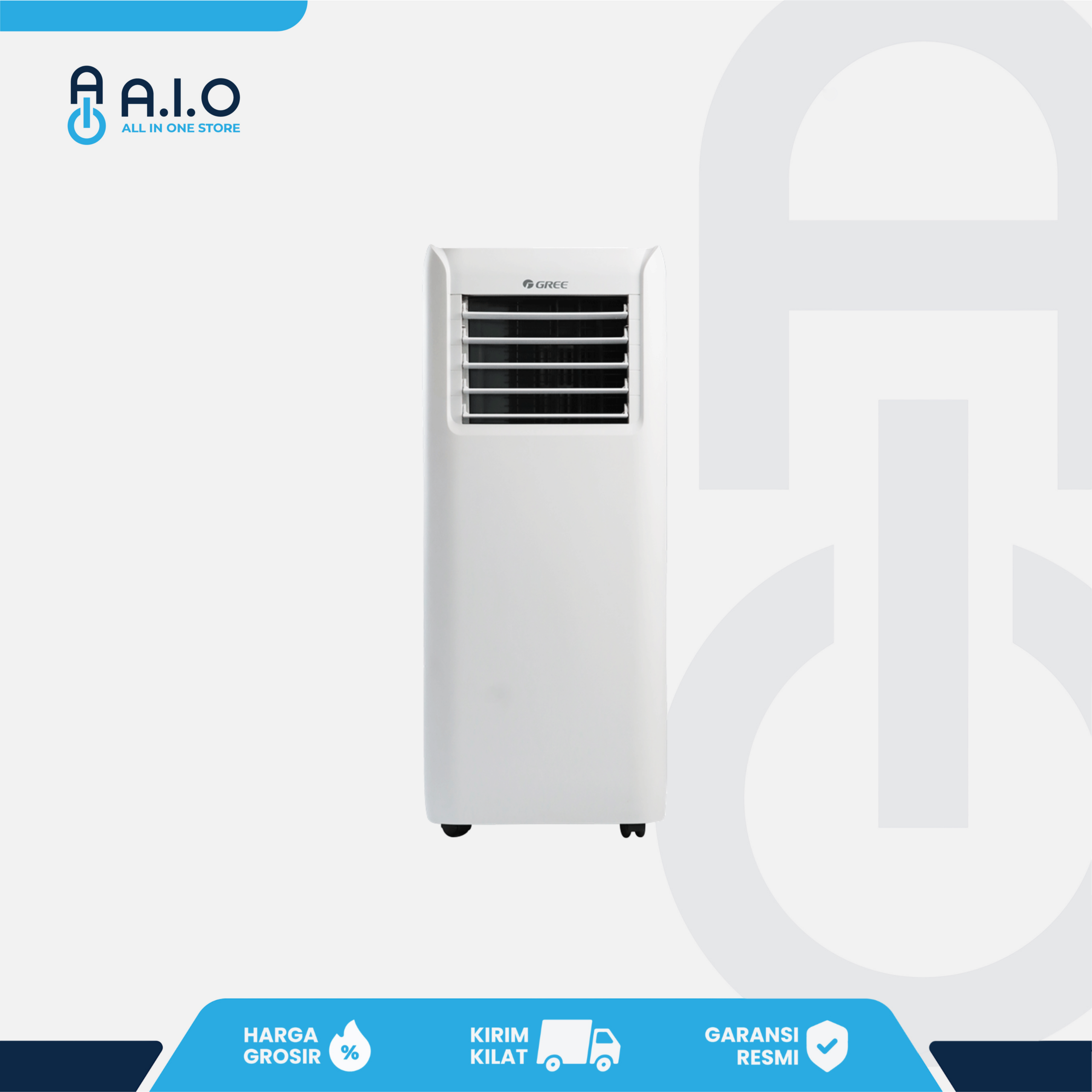 GREE - AC PORTABLE 1 PK - GPC 09P2 3 GREE - AC PORTABLE 1 PK - GPC 09P2 - Gambar 3