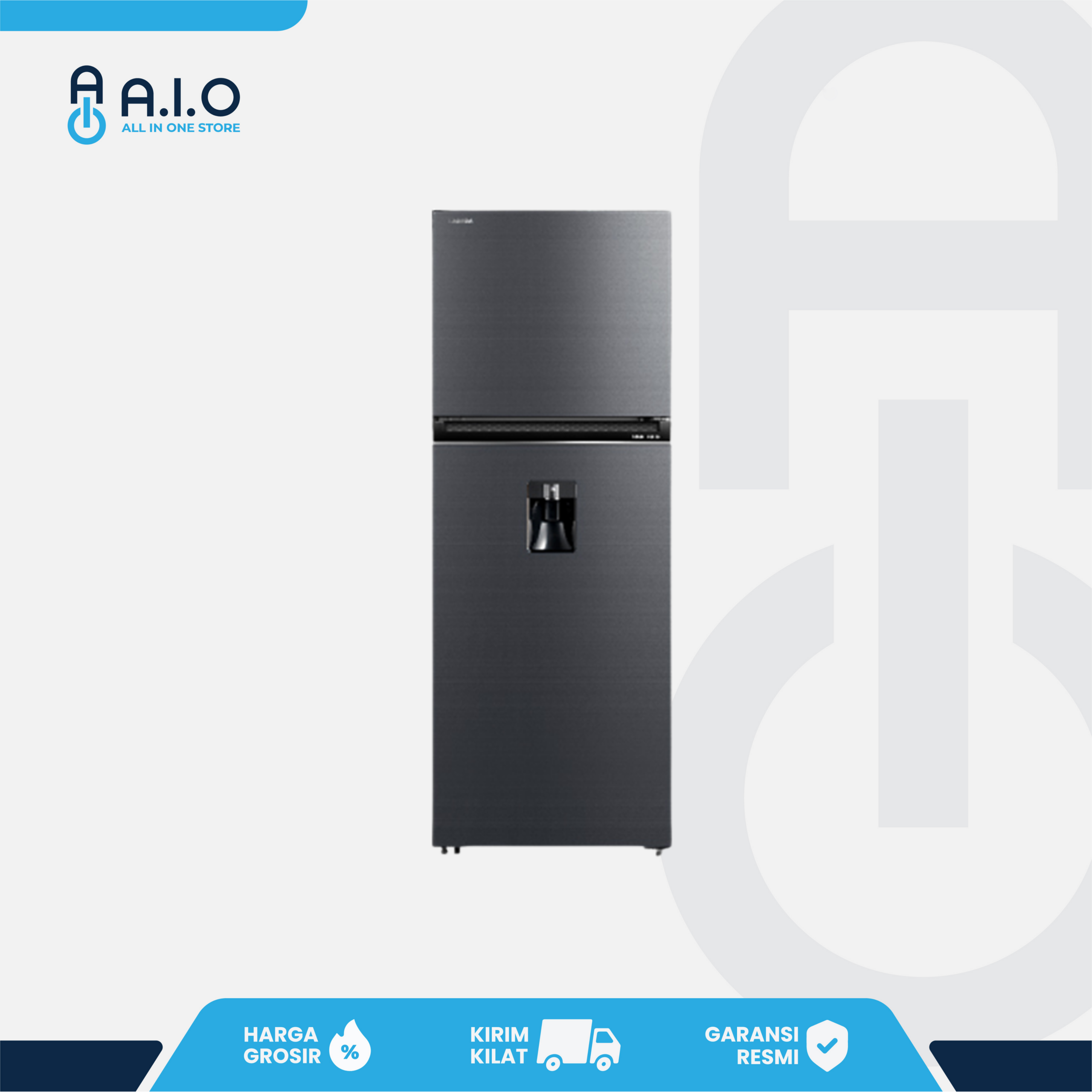 TOSHIBA - KULKAS 2 PINTU - GR RT415WE PMF(06)