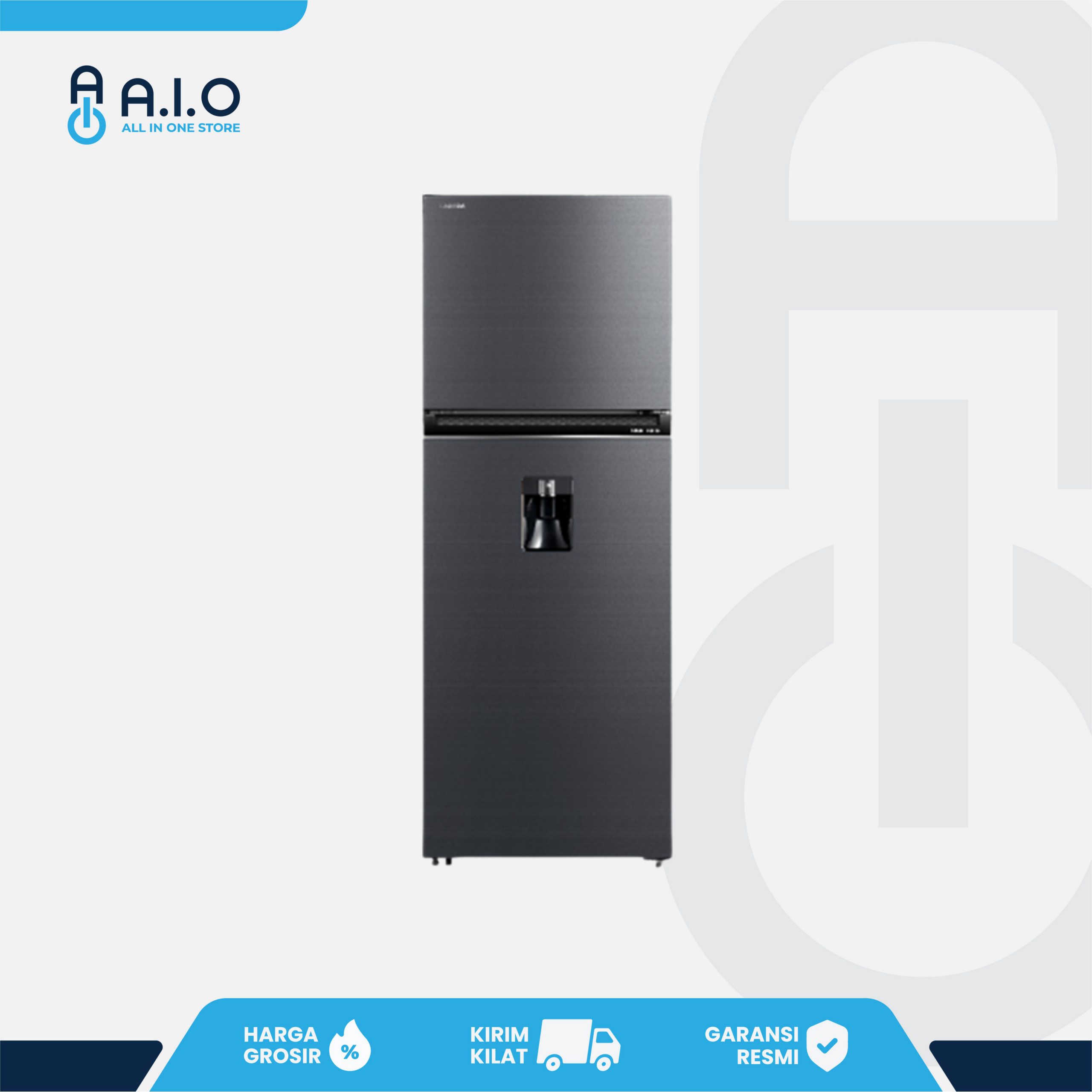 TOSHIBA - KULKAS 2 PINTU - GR RT465WE PMF(06)