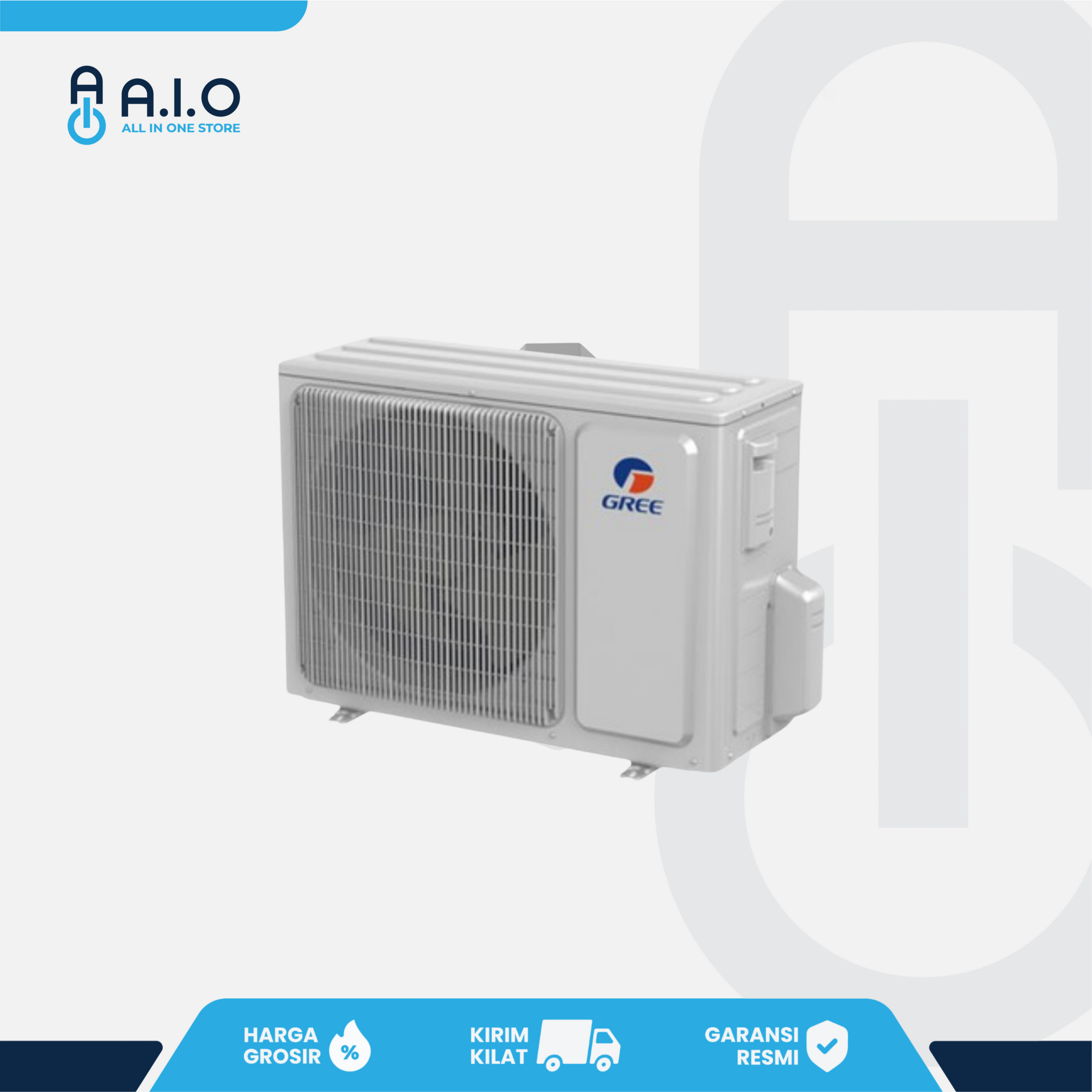 GREE - AC CASSETTE 5 PK - GU140T/A-K 3 GREE - AC CASSETTE 5 PK - GU140T/A-K - Gambar 3