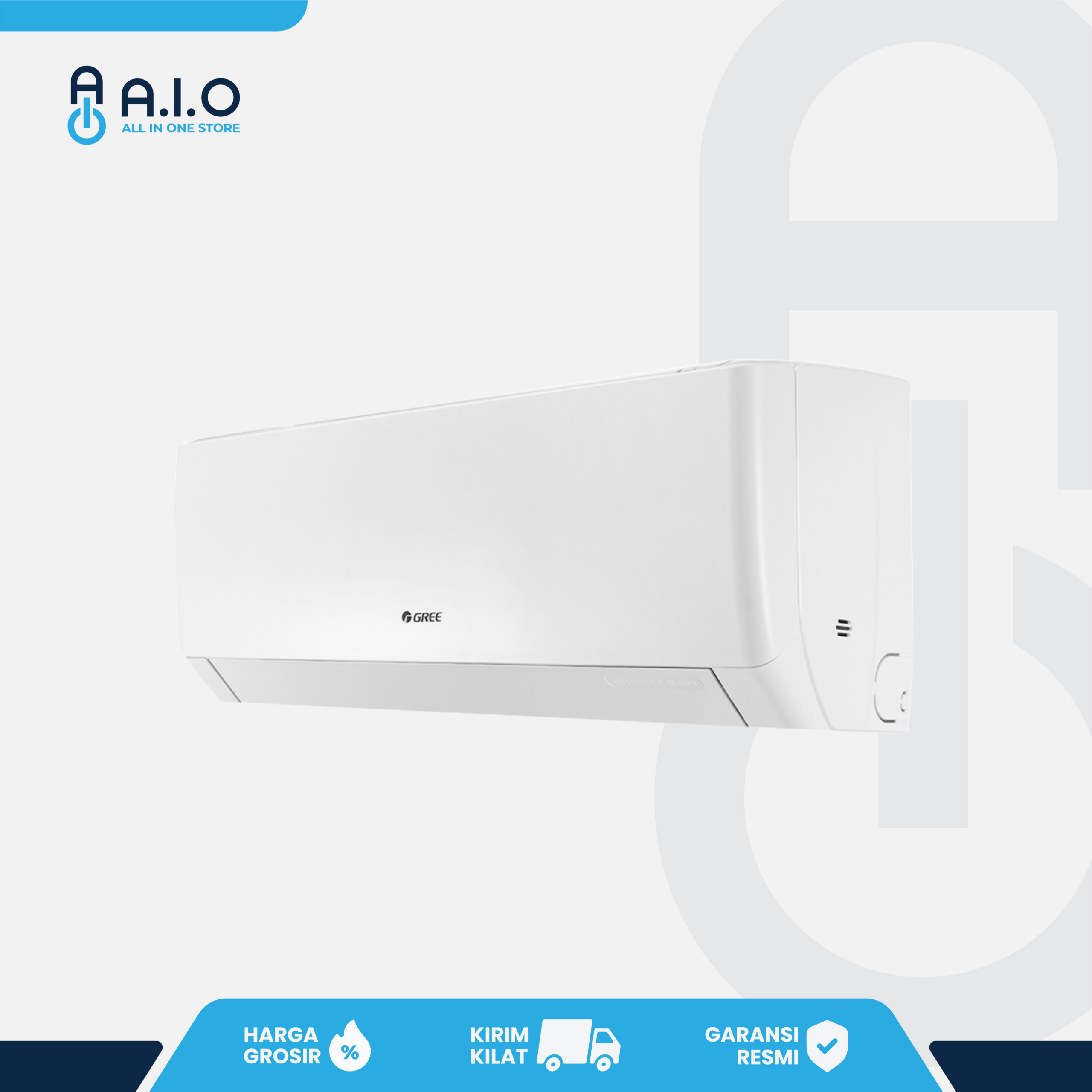 GREE - AC SPLIT INVERTER 1.5 PK - GWC 12F5S 3 GREE - AC SPLIT INVERTER 1.5 PK - GWC 12F5S - Gambar 3