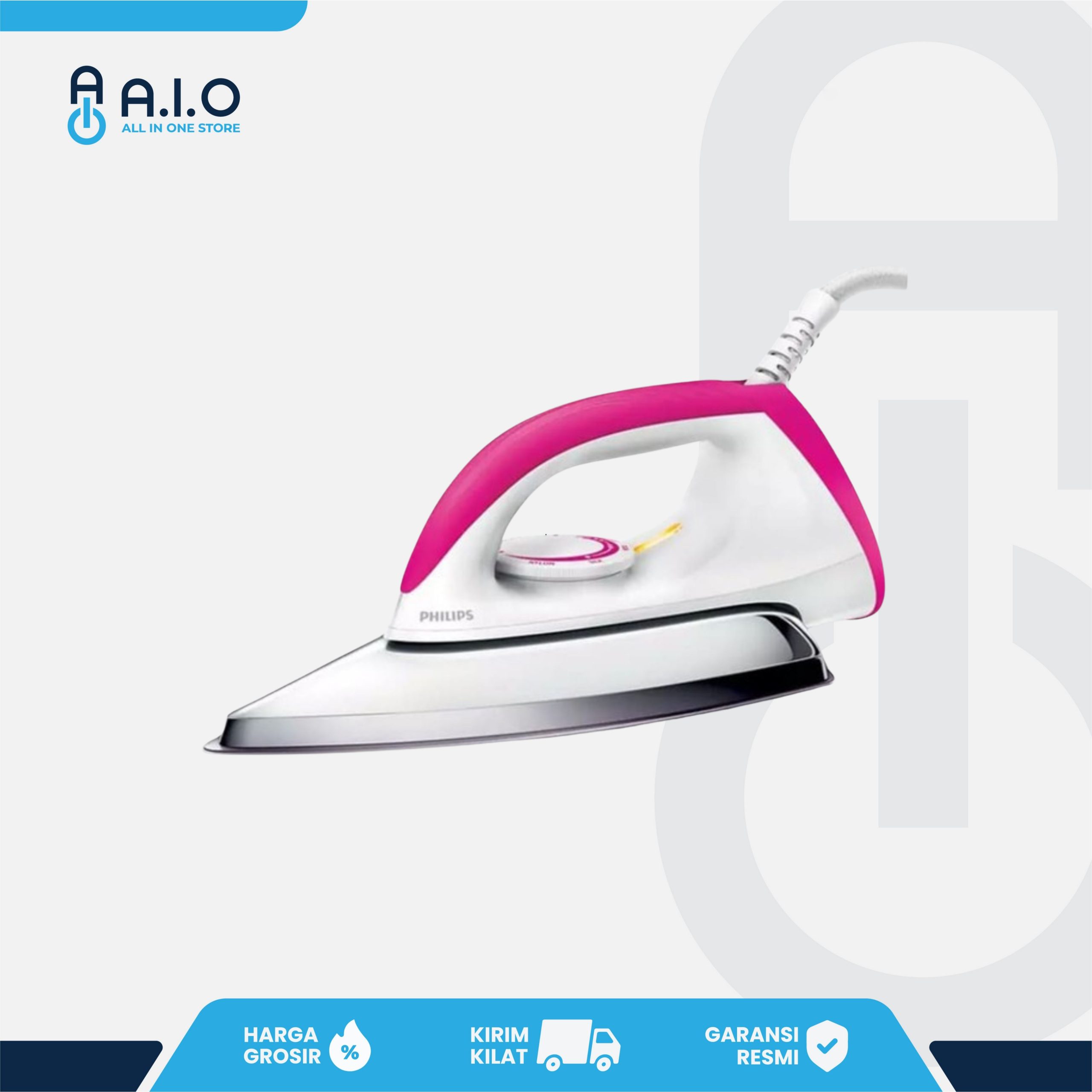 PHILIPS - SETRIKA (PINK) - HD1173/40