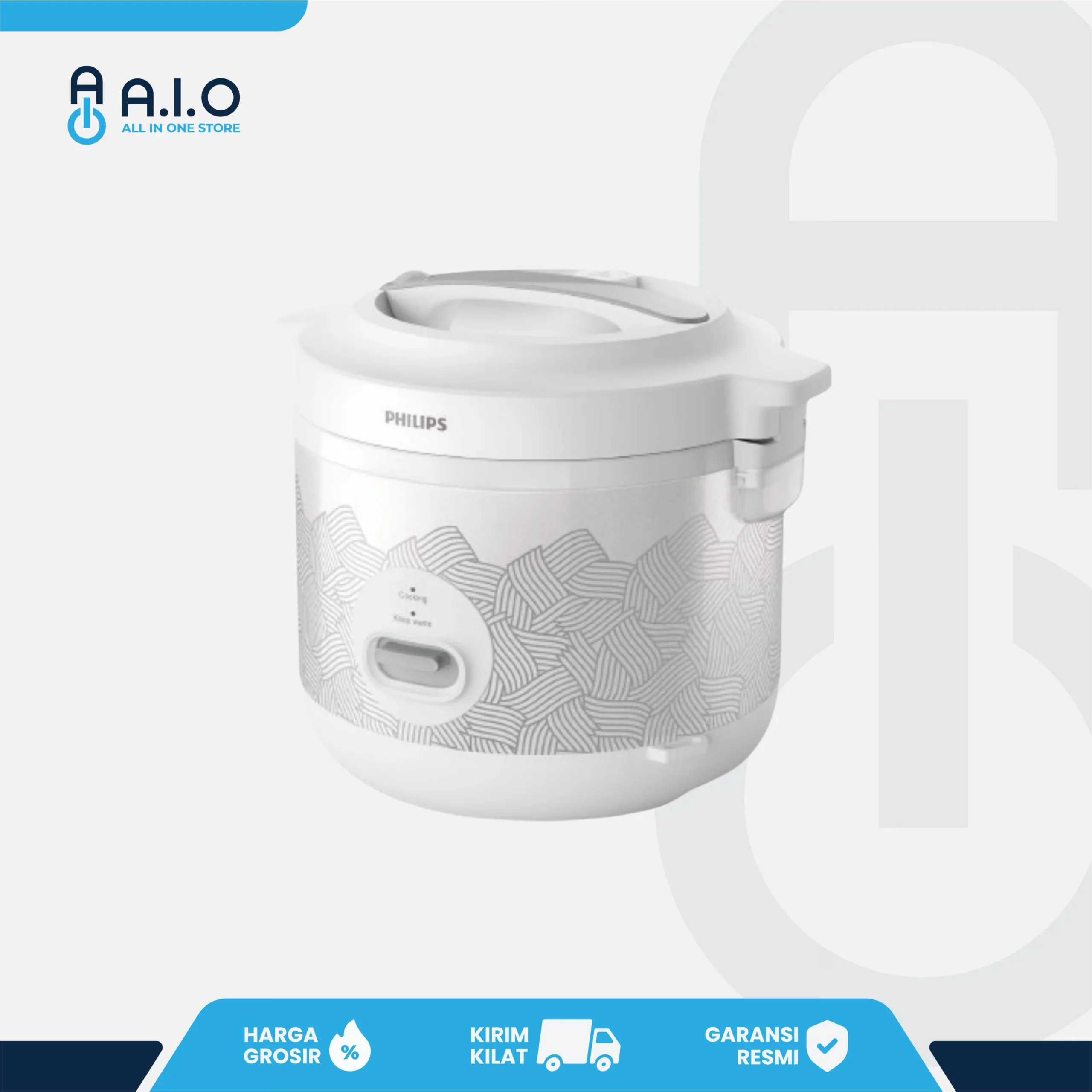PHILIPS - RICE COOKER 1.8 L - HD3003/33 2 PHILIPS - RICE COOKER 1.8 L - HD3003/33 - Gambar 2