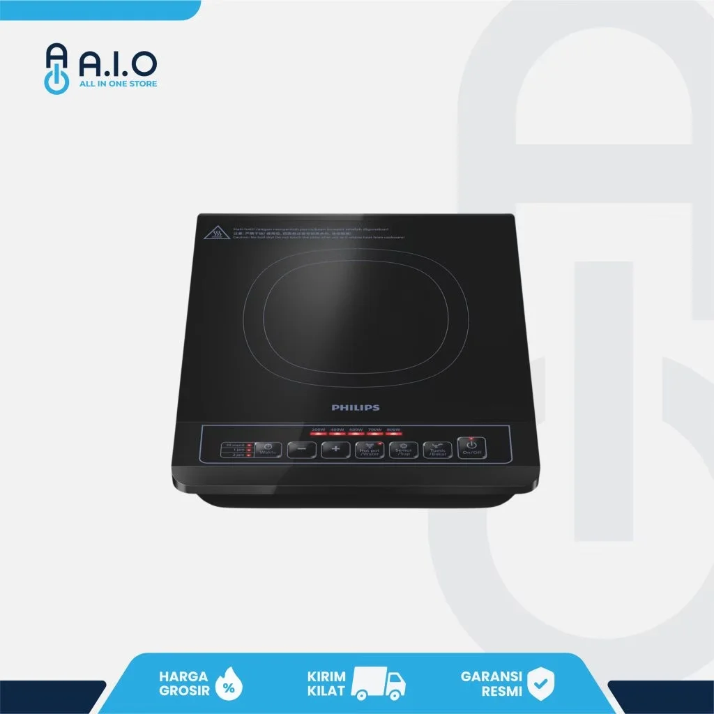 HD4902 23 FRONT 7 Rekomendasi Kompor Listrik 1 Tungku Terbaik untuk Dapur Modern