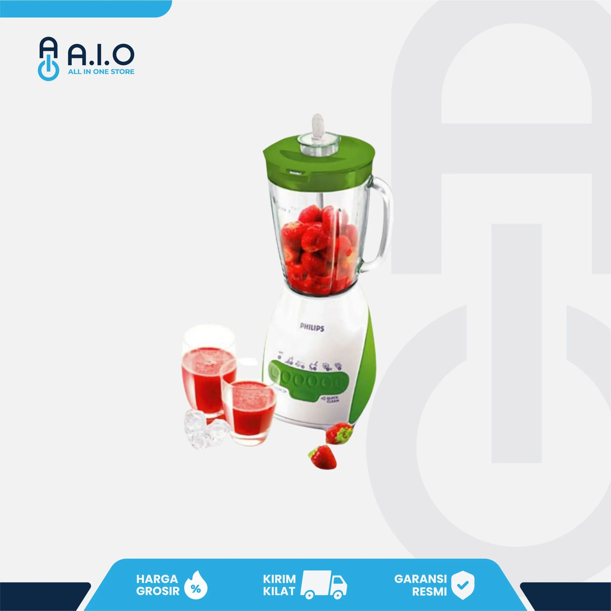PHILIPS - BLENDER PLASTIC 2 L - HR2115/40