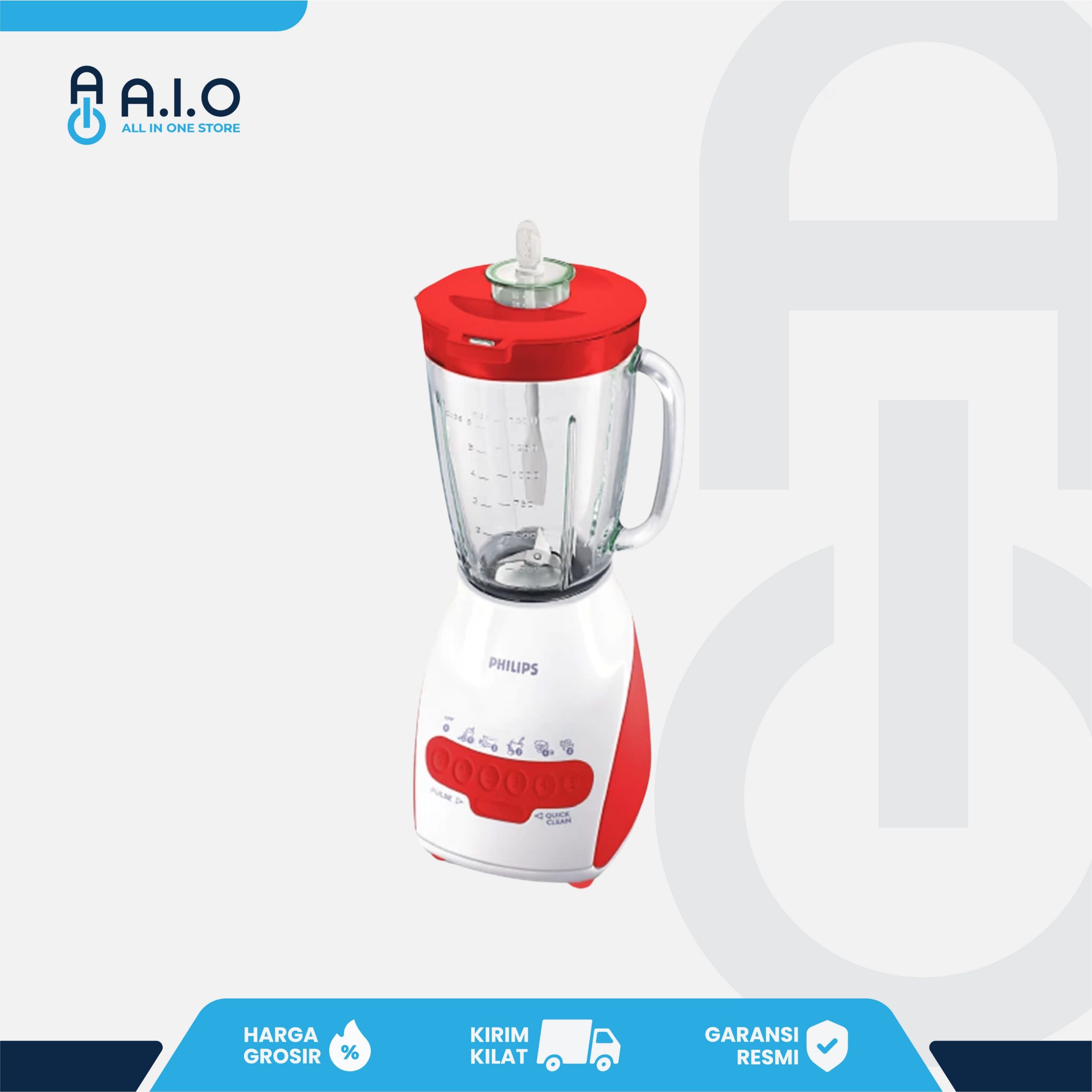 PHILIPS - BLENDER PLASTIC 2 L - HR2115/60