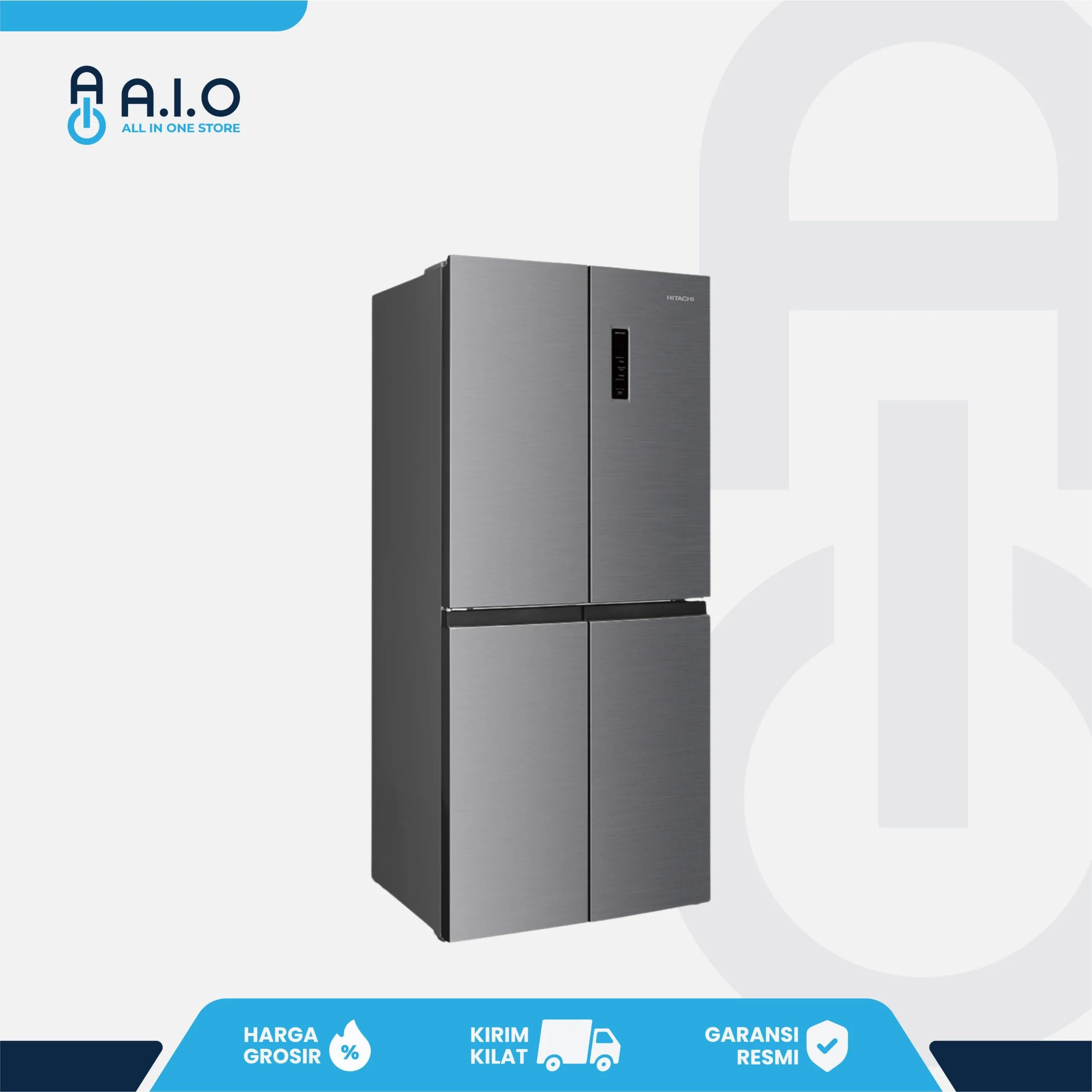 HITACHI - KULKAS SIDE BY SIDE 522 L - HR4N7522DSXID 3 HITACHI - KULKAS SIDE BY SIDE 522 L - HR4N7522DSXID - Gambar 3