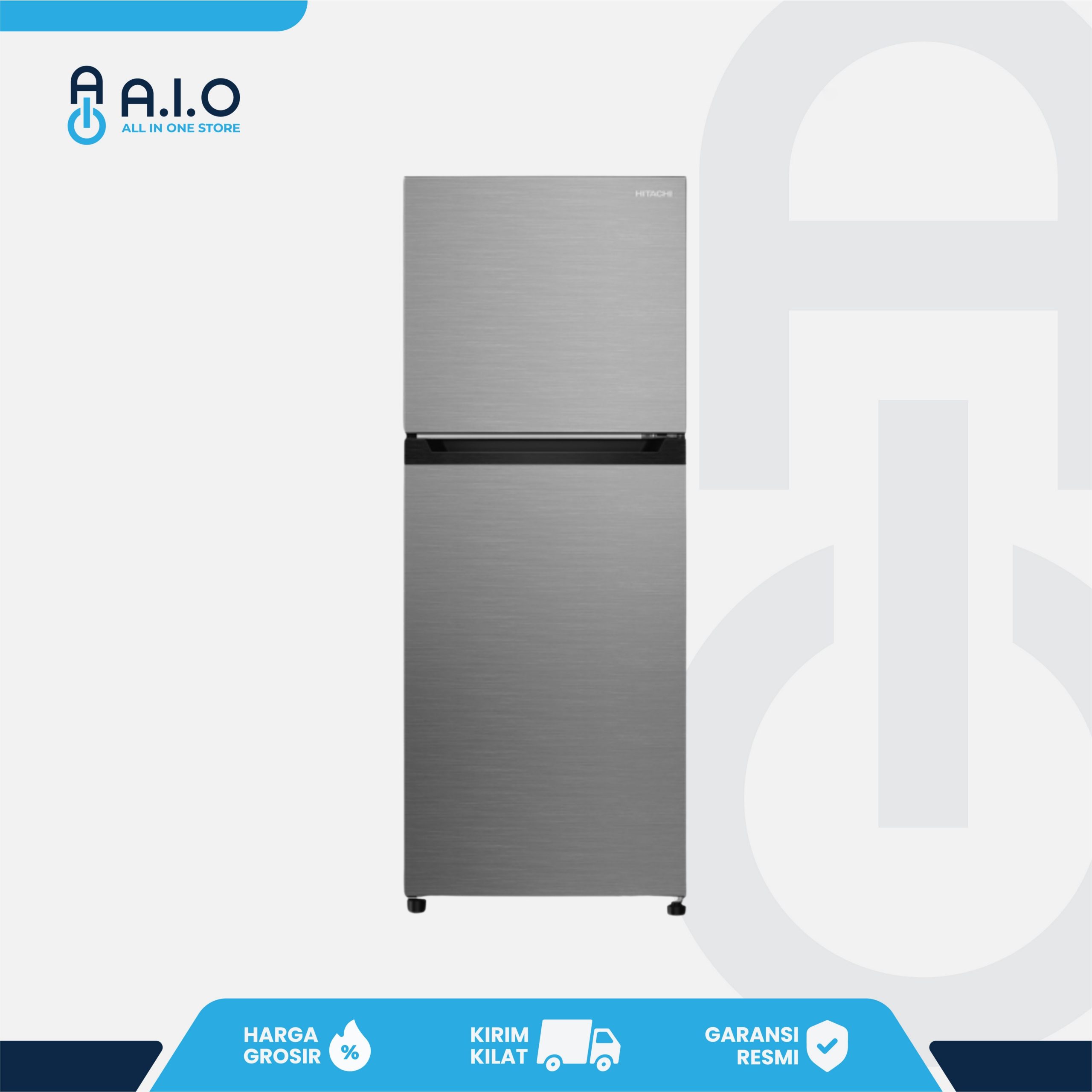 HITACHI - KULKAS 2 PINTU 210 L - HRTN5230MXID 1 HITACHI - KULKAS 2 PINTU 210 L - HRTN5230MXID