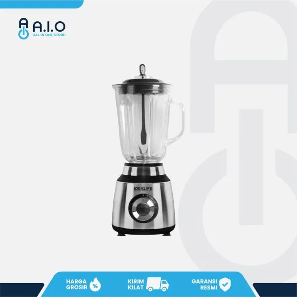 10 Rekomendasi Blender Kaca Terbaik Lengkap dengan Harga Terbaru 2026 14 IDEALIFE - BLENDER 1.5 L - IL 220A