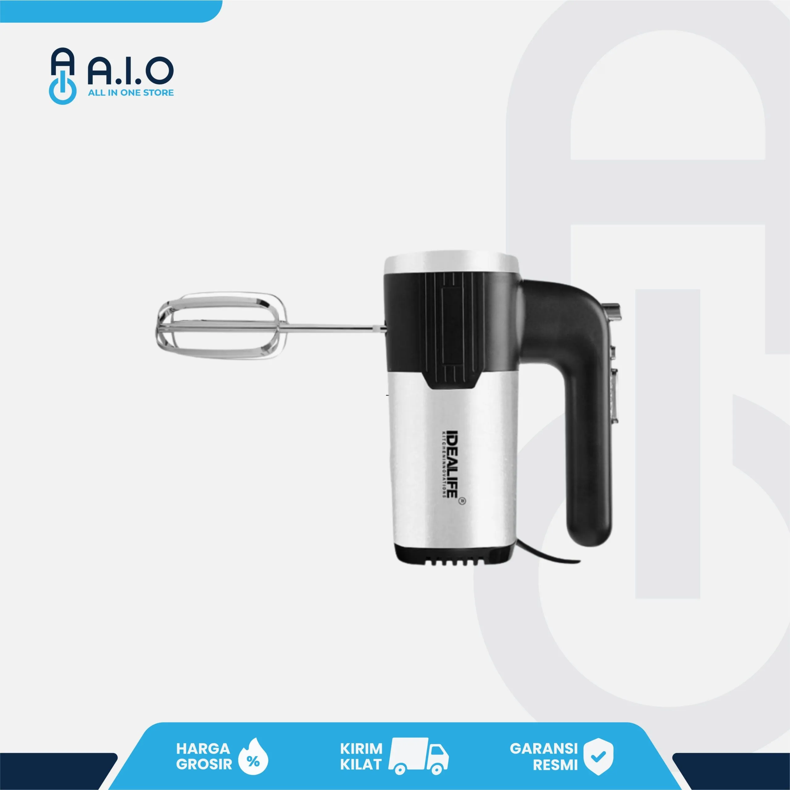 IDEALIFE - HAND MIXER 300 WATT - IL 221B - Gambar 1