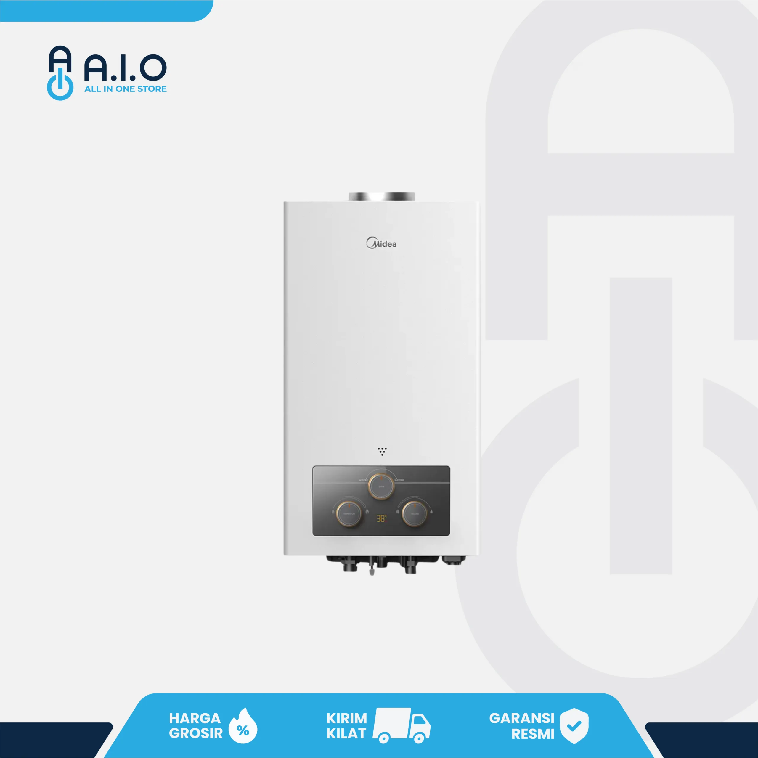MIDEA - WATER HEATER 5 L - JSD12 6DHS1