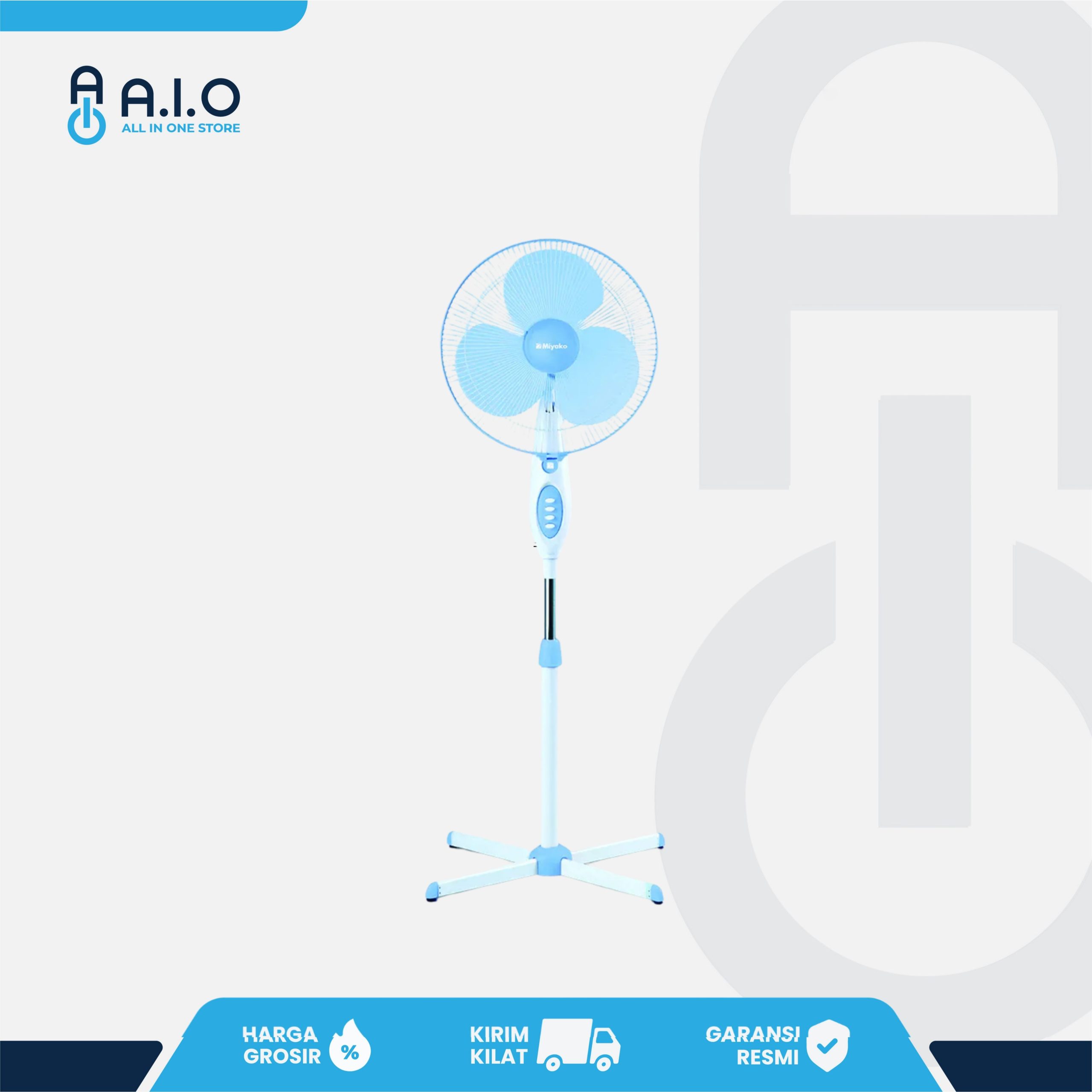 MIYAKO - STAND FAN - KAS 1618BGB