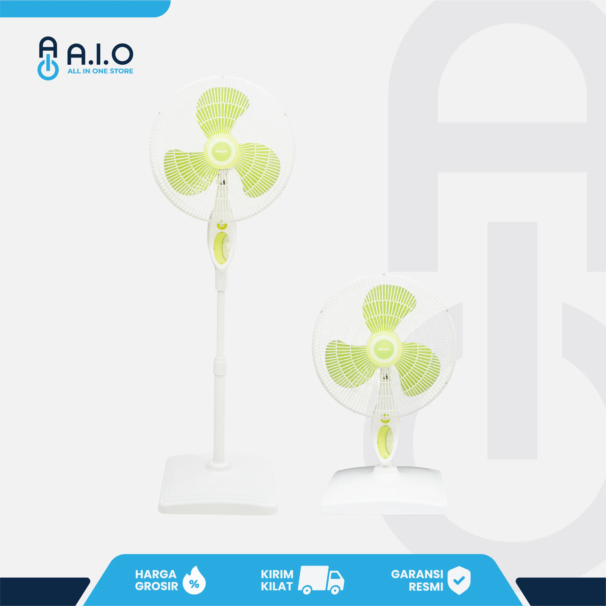 MIYAKO - STAND FAN - KAS 1627KB PL