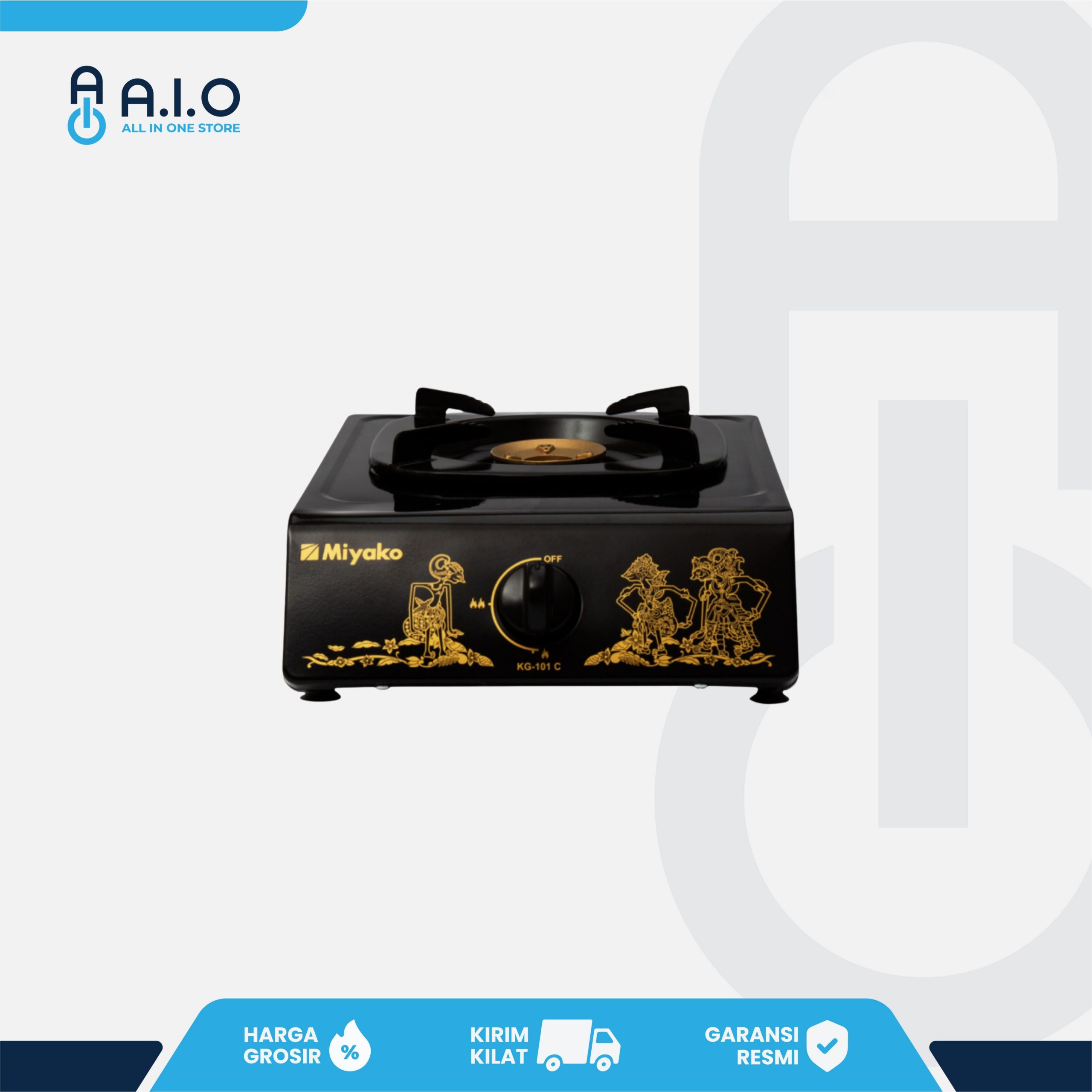 MIYAKO - KOMPOR 1 TUNGKU - KR KG 101C