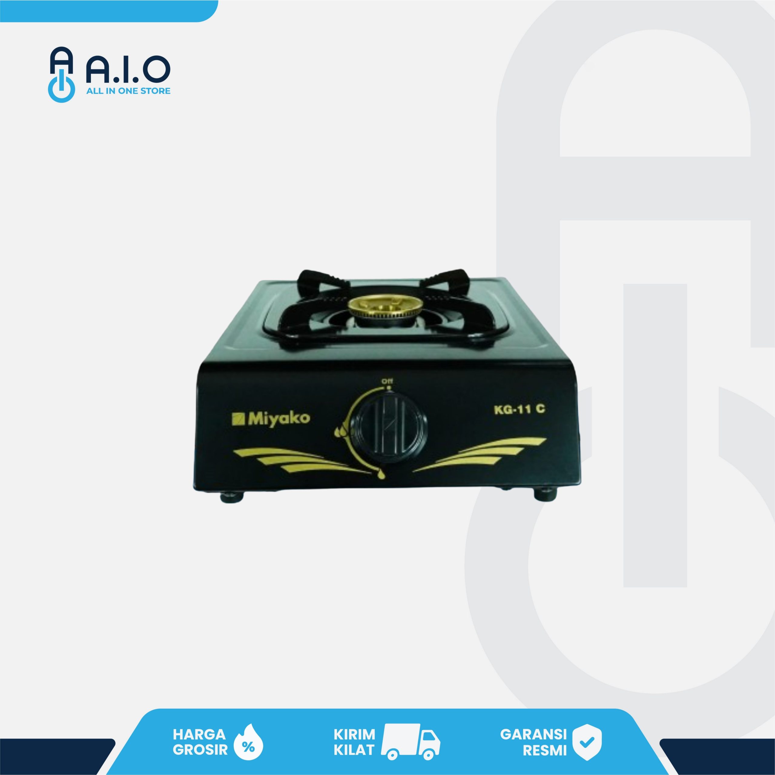 MIYAKO - KOMPOR 1 TUNGKU - KR KG 11C