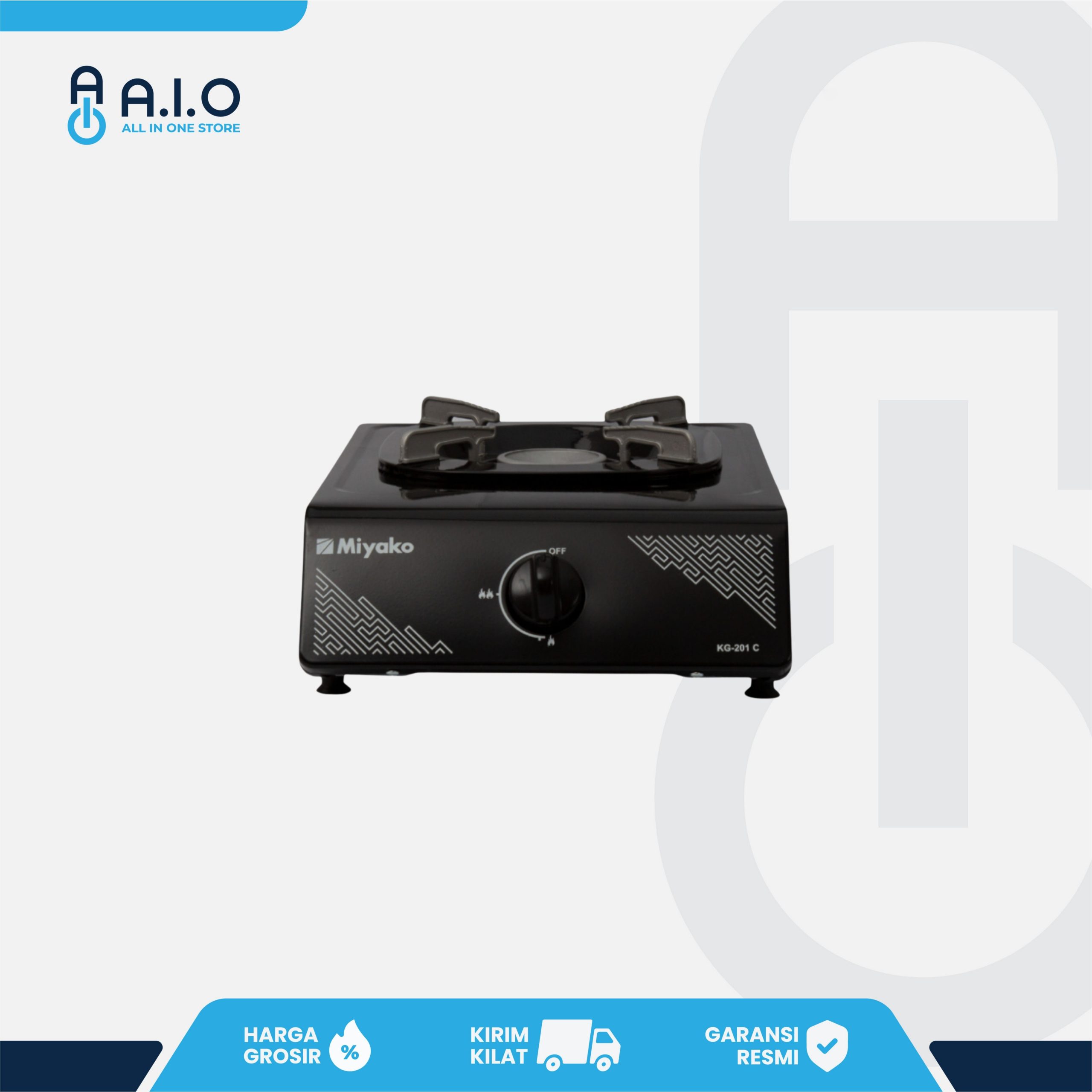 MIYAKO - KOMPOR 1 TUNGKU - KG 201 C