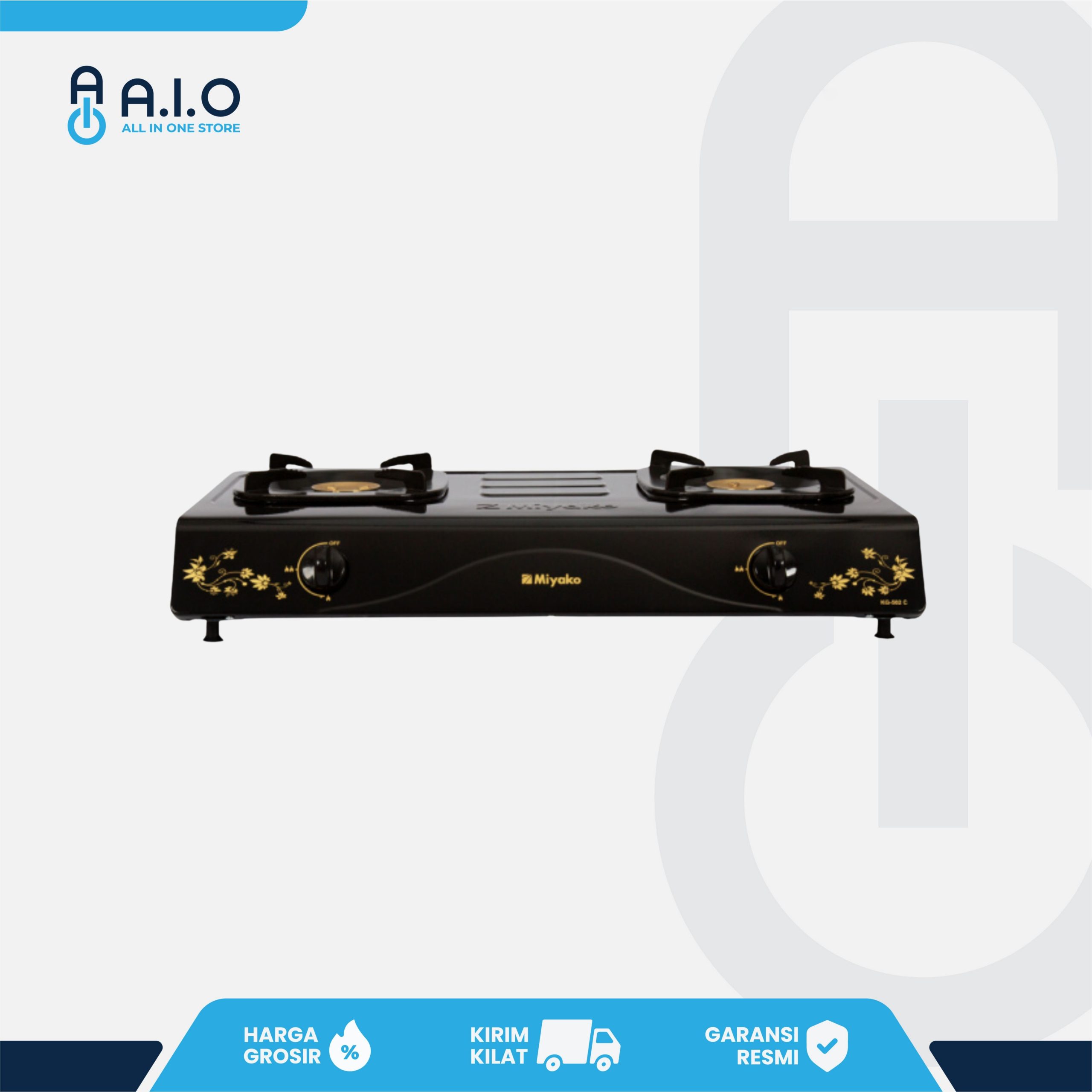 MIYAKO - KOMPOR 2 TUNGKU - KG 502C