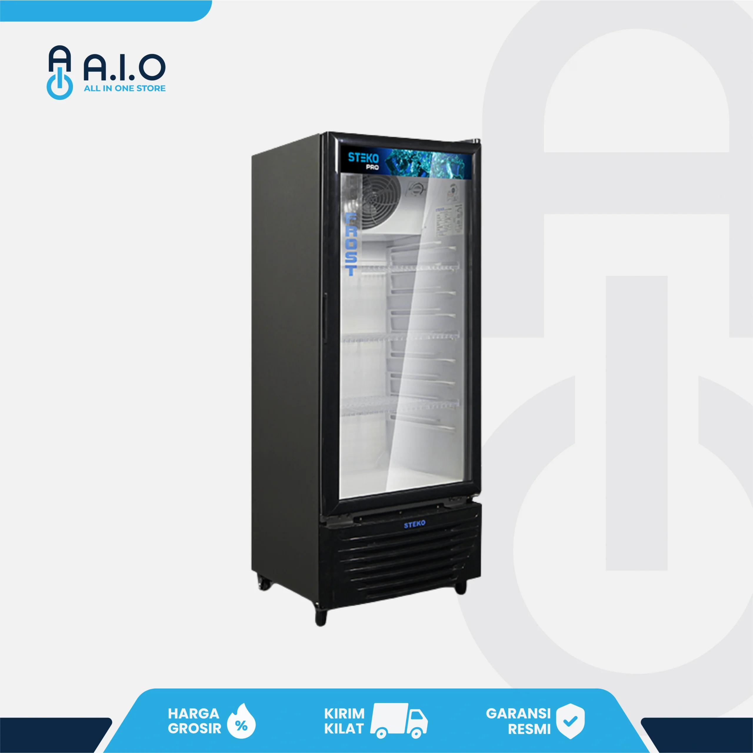 STEKO - SHOWCASE 1 PINTU 180 L - LG 200 2 STEKO - SHOWCASE 1 PINTU 180 L - LG 200 - Gambar 2