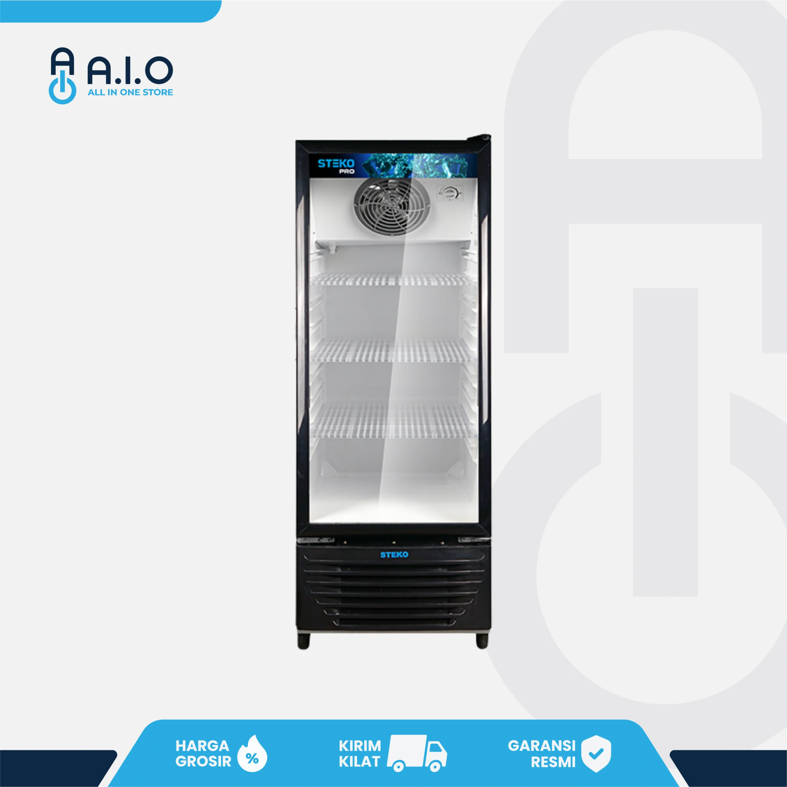 STEKO - SHOWCASE 1 PINTU 180 L - LG 200 1 STEKO - SHOWCASE 1 PINTU 180 L - LG 200