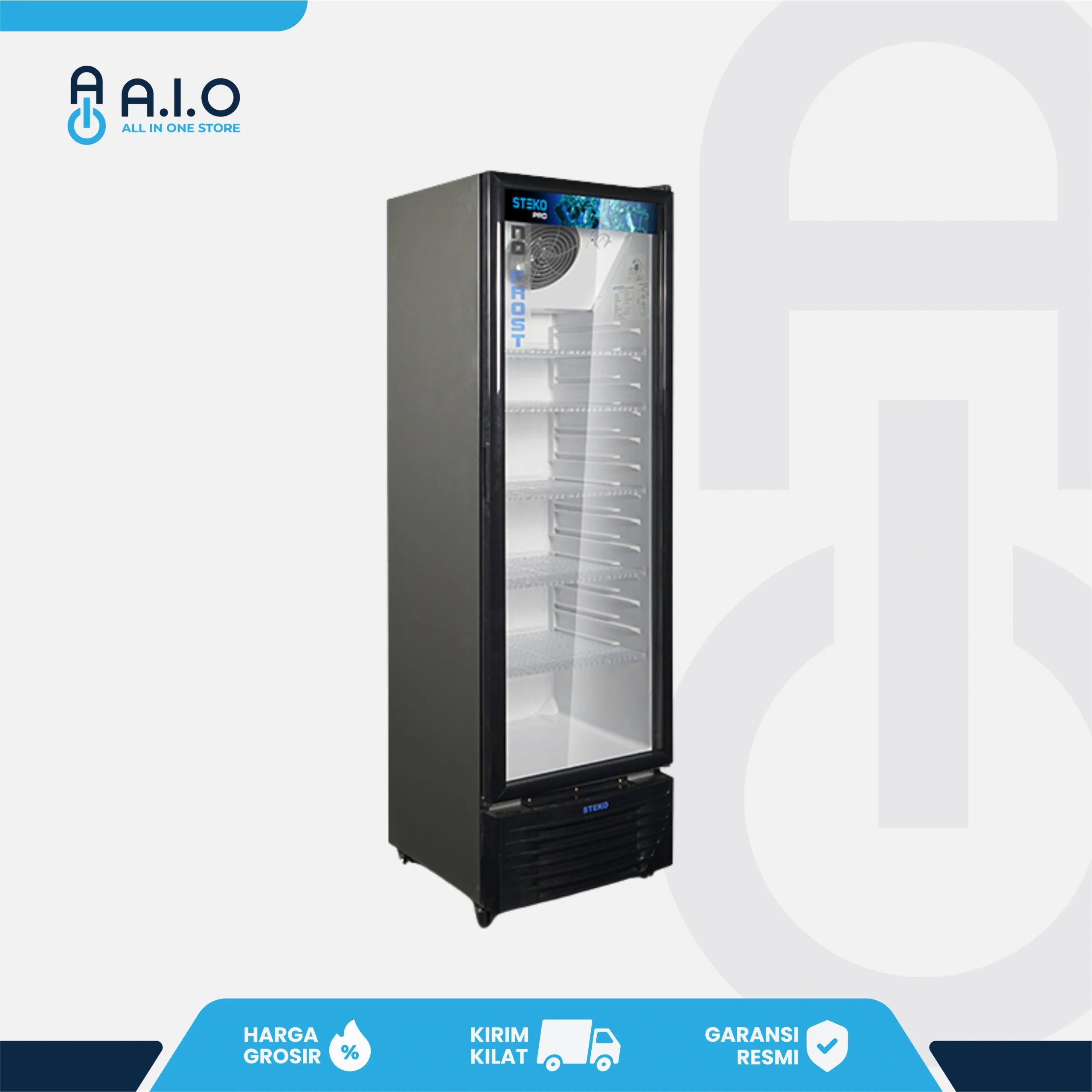 STEKO - SHOWCASE 1 PINTU 280 L - LG 300 2 STEKO - SHOWCASE 1 PINTU 280 L - LG 300 - Gambar 2