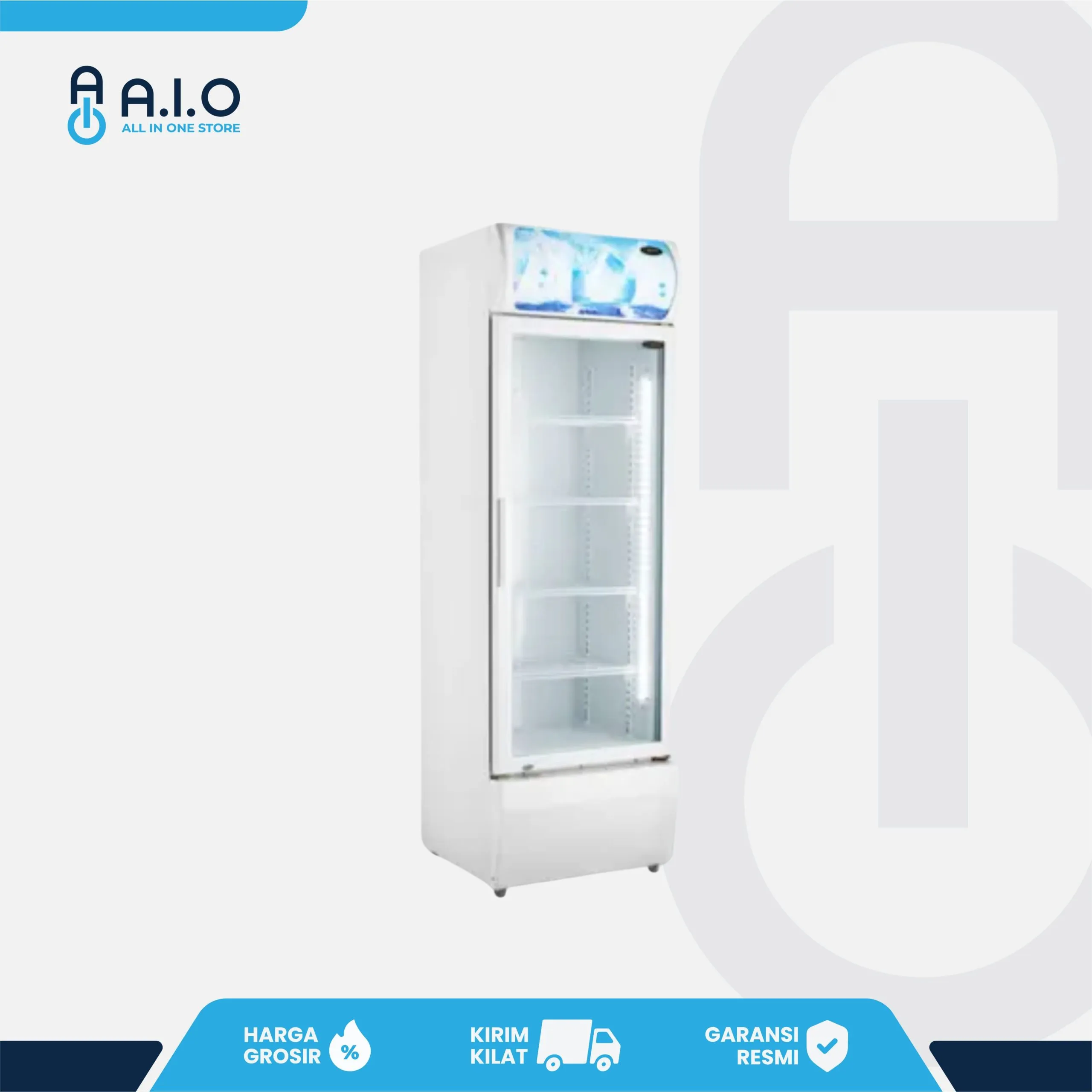 CROWN - SHOWCASE CHILLER 1 PINTU 400 L - LG 400