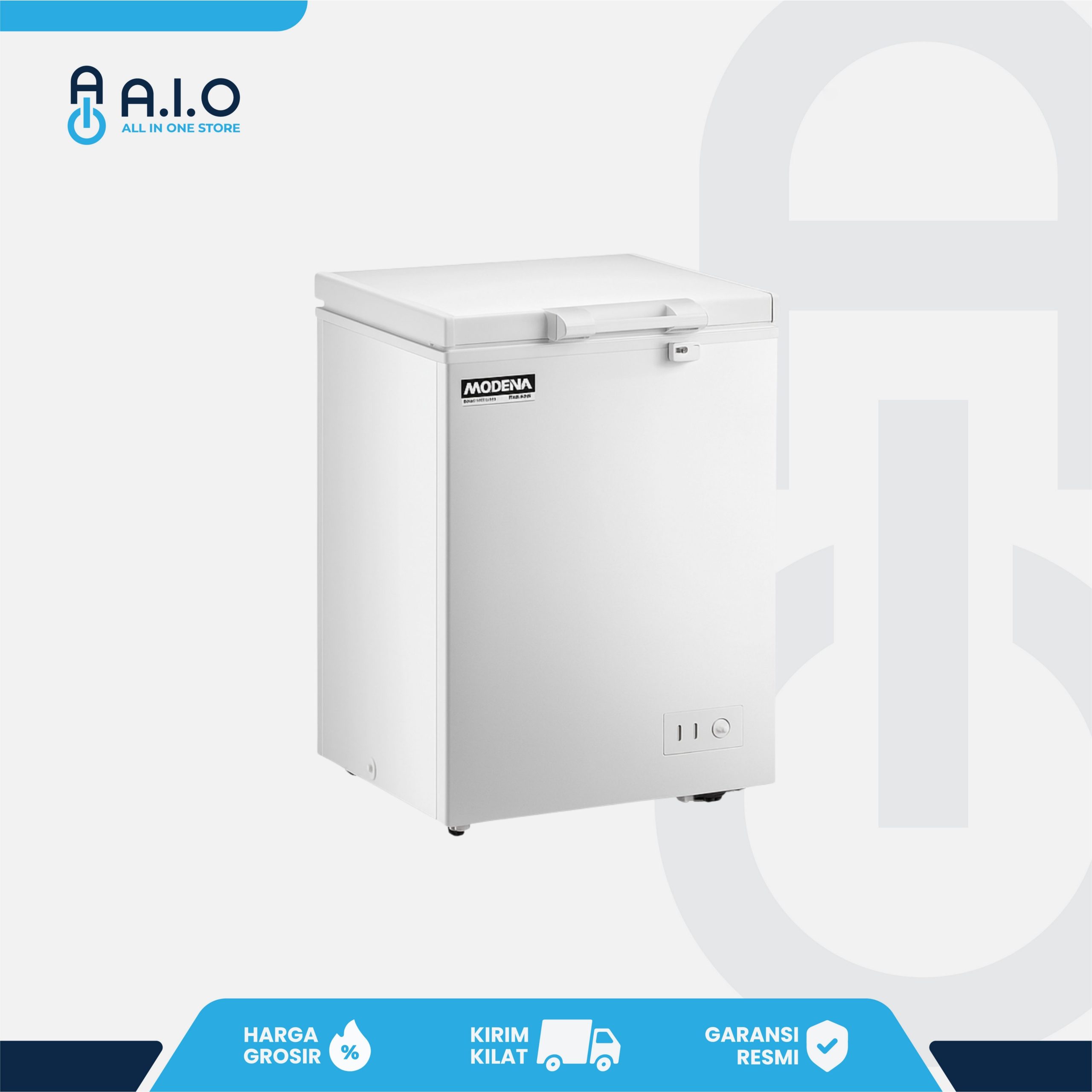 MODENA - CHEST FREEZER 1 PINTU 116 L - MD 0111 MAWH