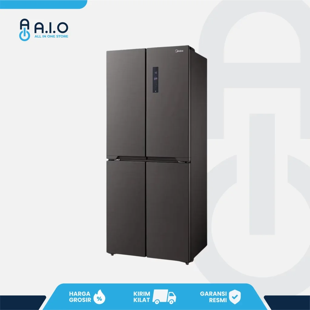 MIDEA - KULKAS SIDE BY SIDE 407 L - MDRF550FGF28ID