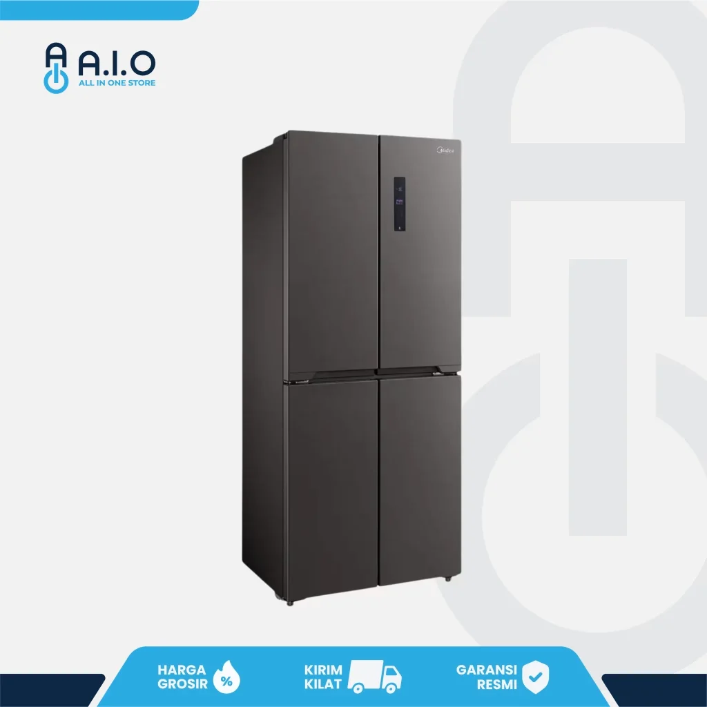 MIDEA - KULKAS SIDE BY SIDE 407 L - MDRF550FGF28ID