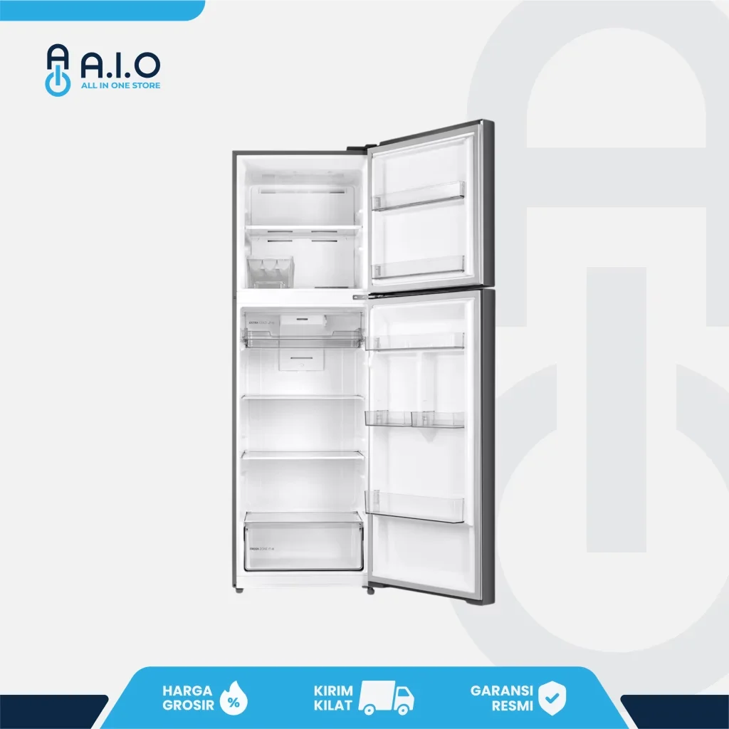 MIDEA - KULKAS 2 PINTU 428 L - MDRT572EVF28ID