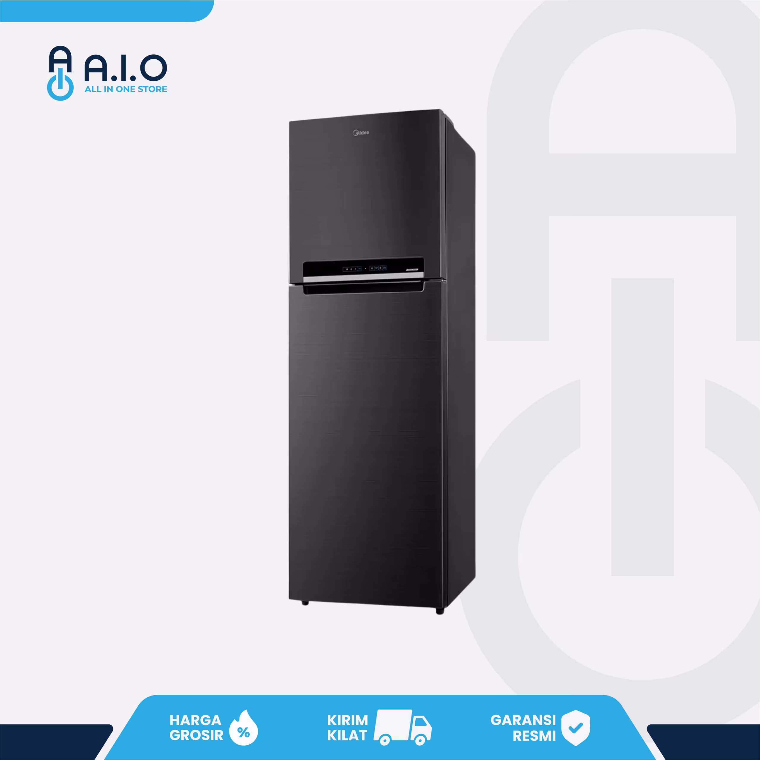 MIDEA - KULKAS 2 PINTU 428 L - MDRT572EVF28ID 3 MIDEA - KULKAS 2 PINTU 428 L - MDRT572EVF28ID - Gambar 3