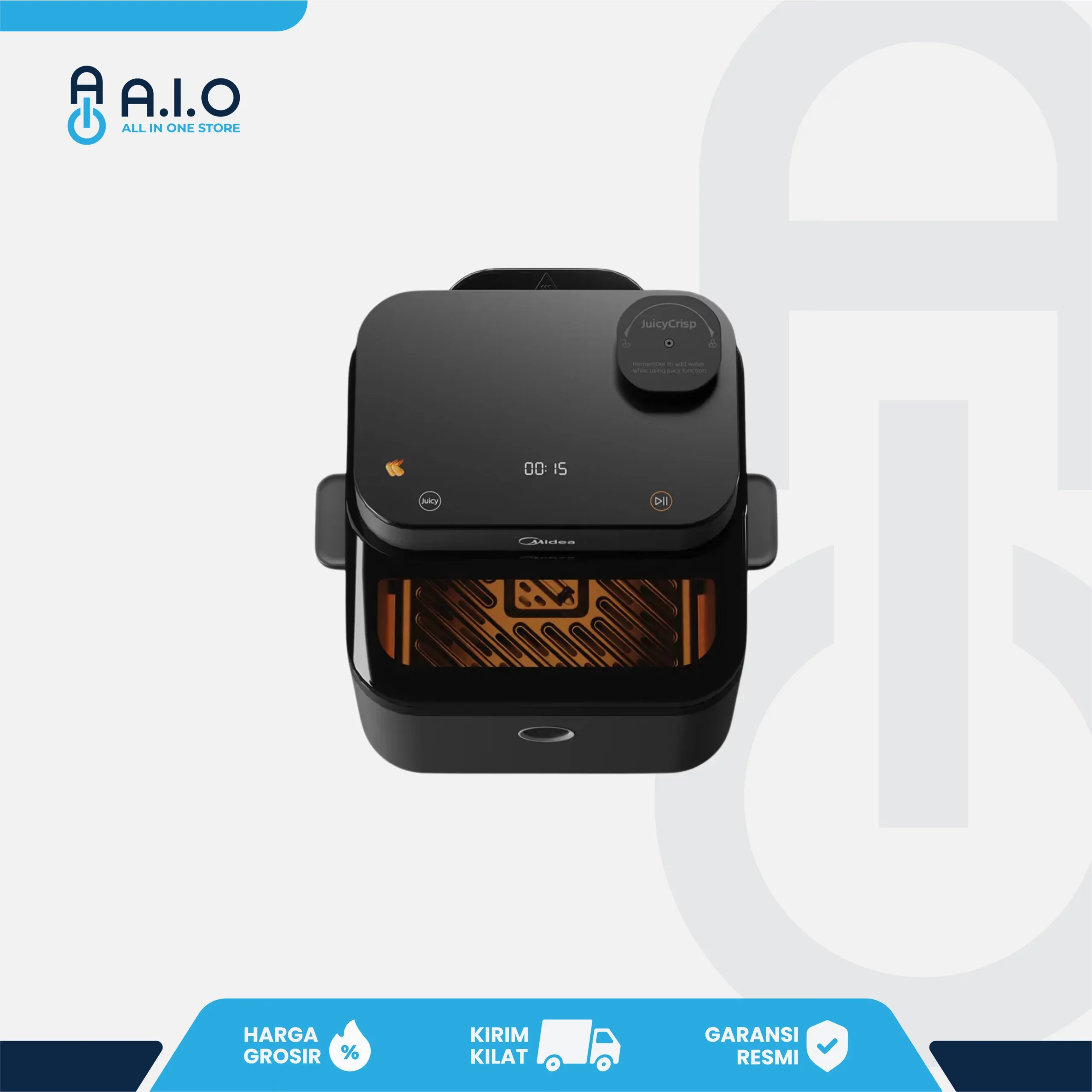 MIDEA - AIR FRYER 7 L - MF CY75A2 3 MIDEA - AIR FRYER 7 L - MF CY75A2 - Gambar 3