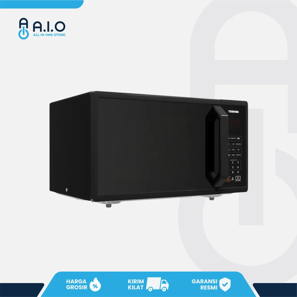 TOSHIBA - MICROWAVE OVEN - MM EM24P(BK)