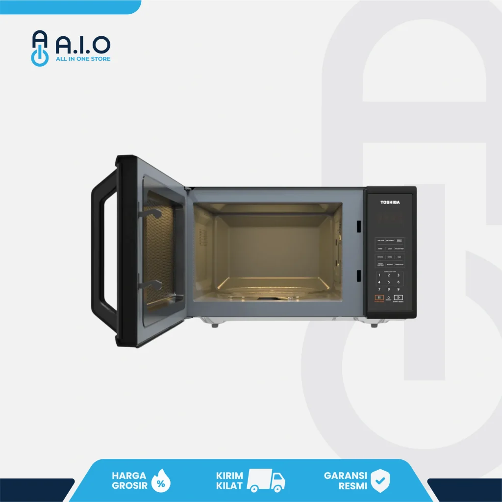 TOSHIBA - MICROWAVE OVEN - MM EM24P(BK)
