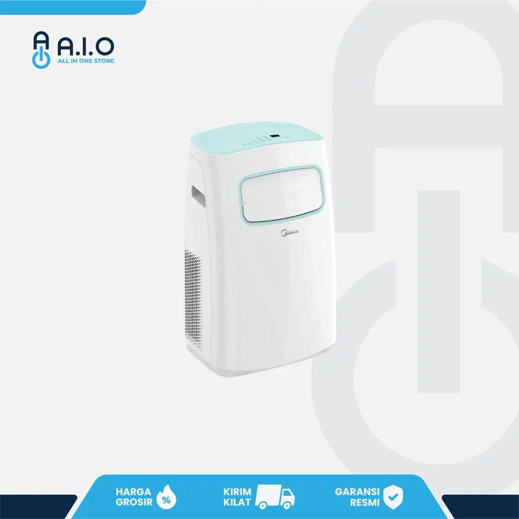 9 Rekomendasi AC Portable Terbaik & Hemat Listrik 35 MIDEA - AC PORTABLE 1 PK - MPF2 09CRN1