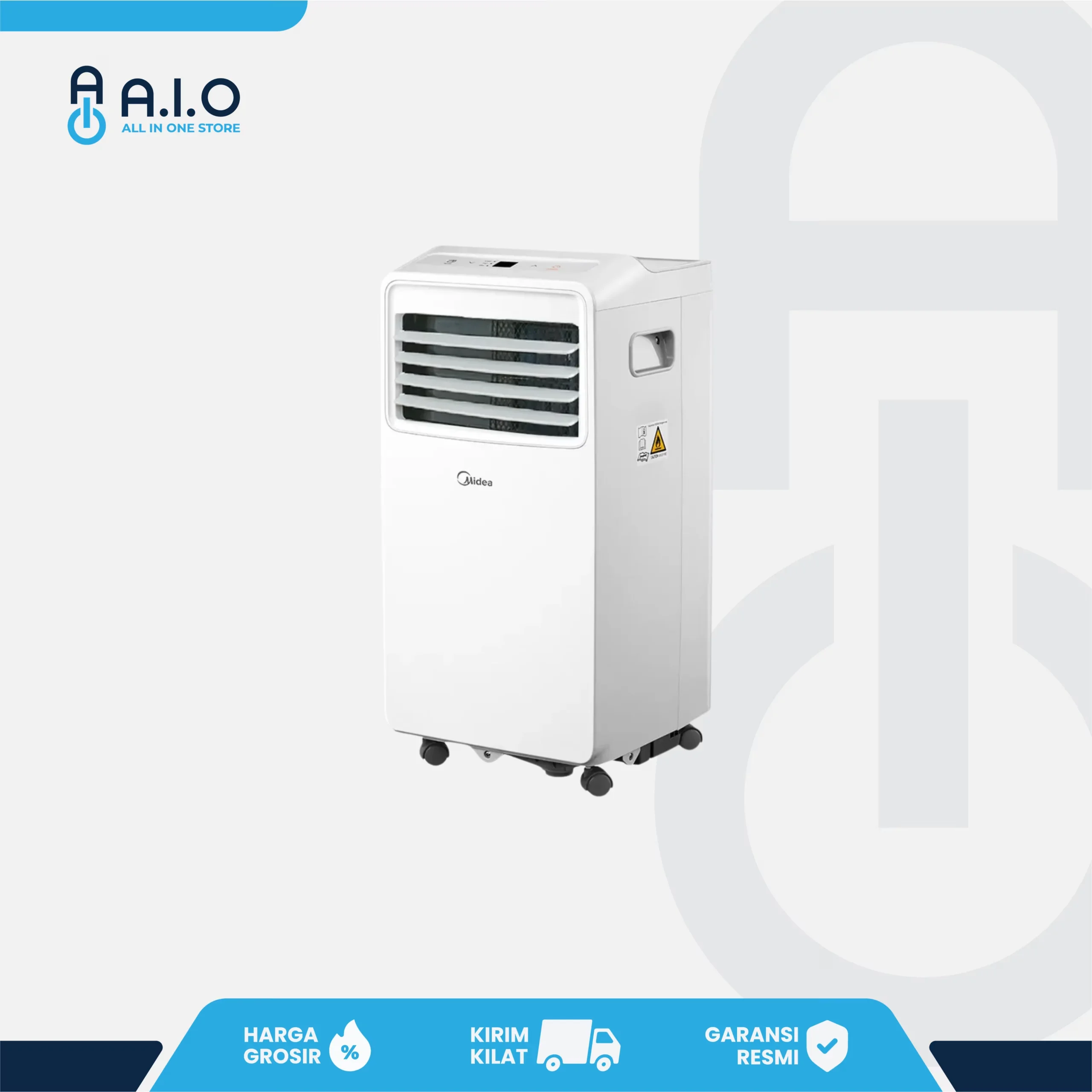 MIDEA - AC PORTABLE 1 PK - MPHA 09CRN7 2 MIDEA - AC PORTABLE 1 PK - MPHA 09CRN7 - Gambar 2