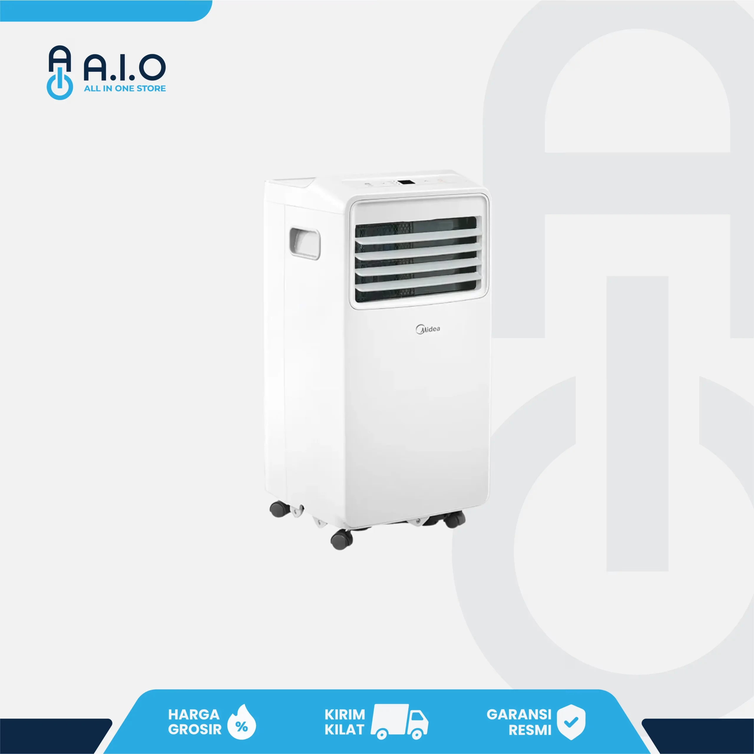 MIDEA - AC PORTABLE 1 PK - MPHA 09CRN7 4 MIDEA - AC PORTABLE 1 PK - MPHA 09CRN7 - Gambar 4