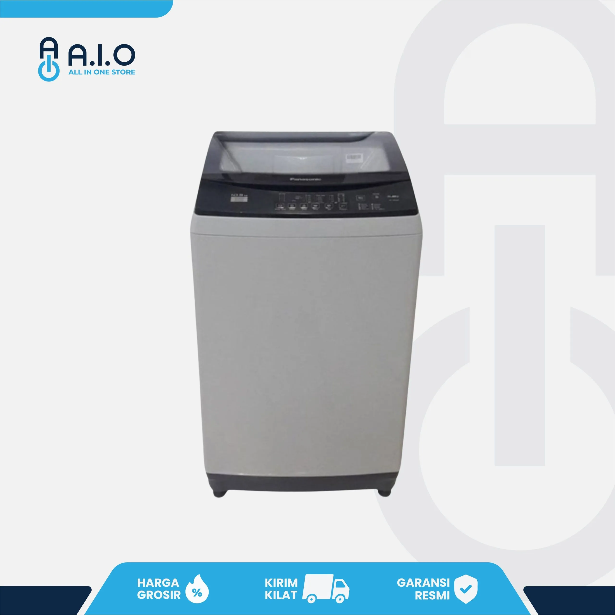 PANASONIC - MESIN CUCI TOP LOADING 8 KG - NA F80MB1WSG