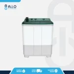 NA W76FCU1G DEPAN PANASONIC - MESIN CUCI 2 TABUNG 7.5 KG - NA W76FCU1G