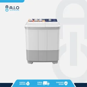 PANASONIC - MESIN CUCI 2 TABUNG 8 KG - NA W86BBZ2D