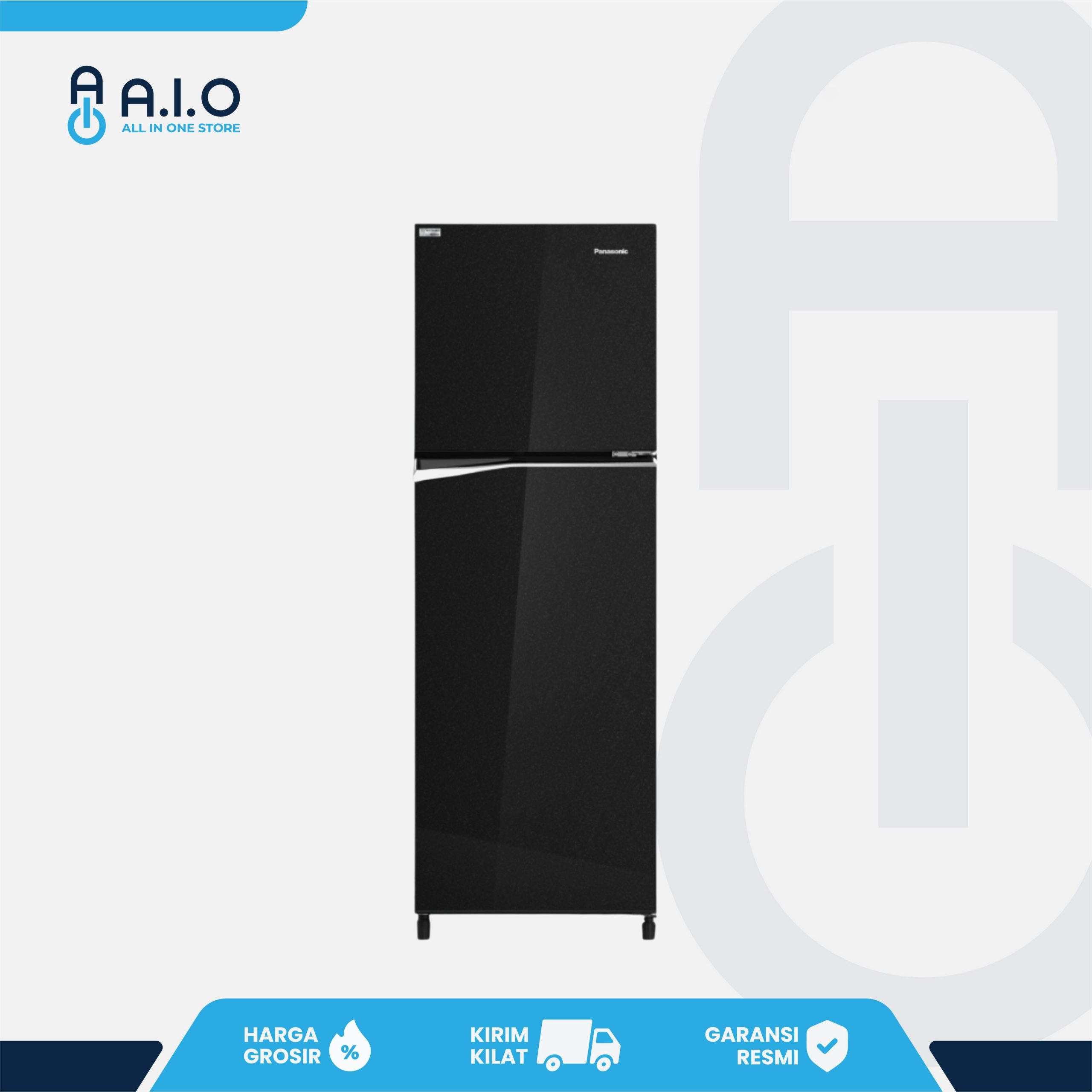 PANASONIC - KULKAS 2 PINTU 224 L - NR BB221Q PK