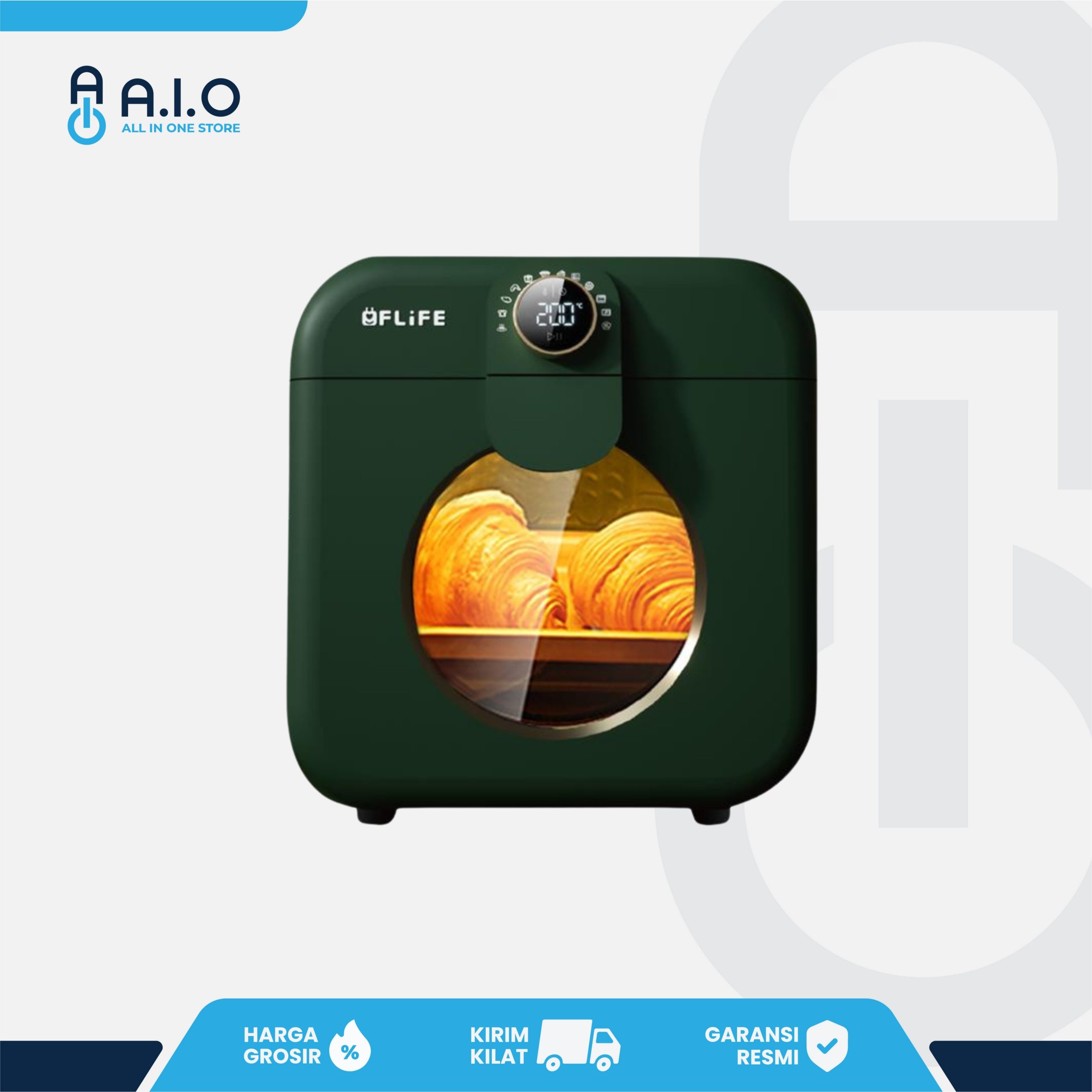 FLIFE - LIGHTWAVE AIR FRYER OVEN - OV 12HD